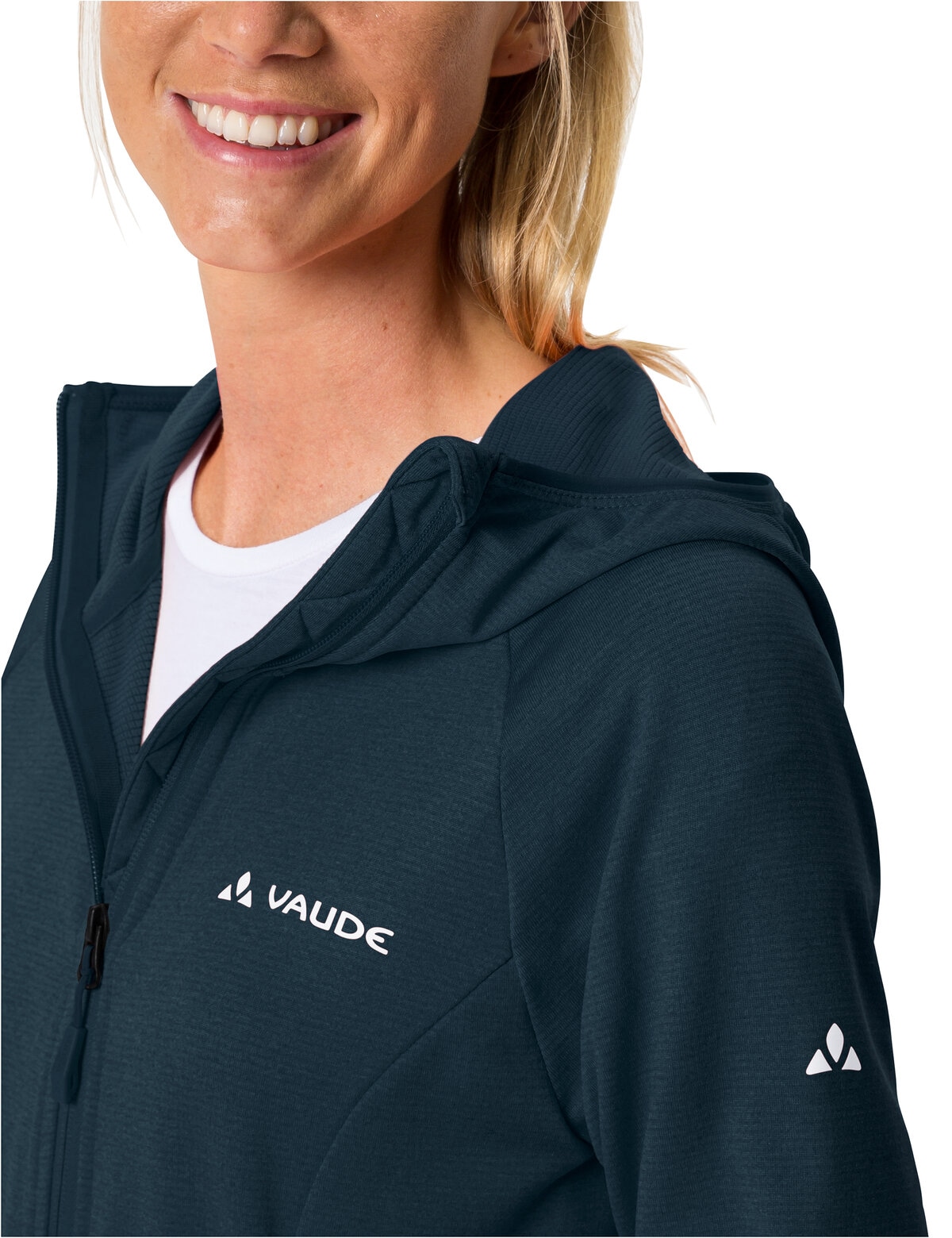 VAUDE Veste polaire »WOMEN'S TEKOA FLEECE JACKET II« mit Kapuze sportlicher Stil, mit Kapuze und hochschliessendem Kragen