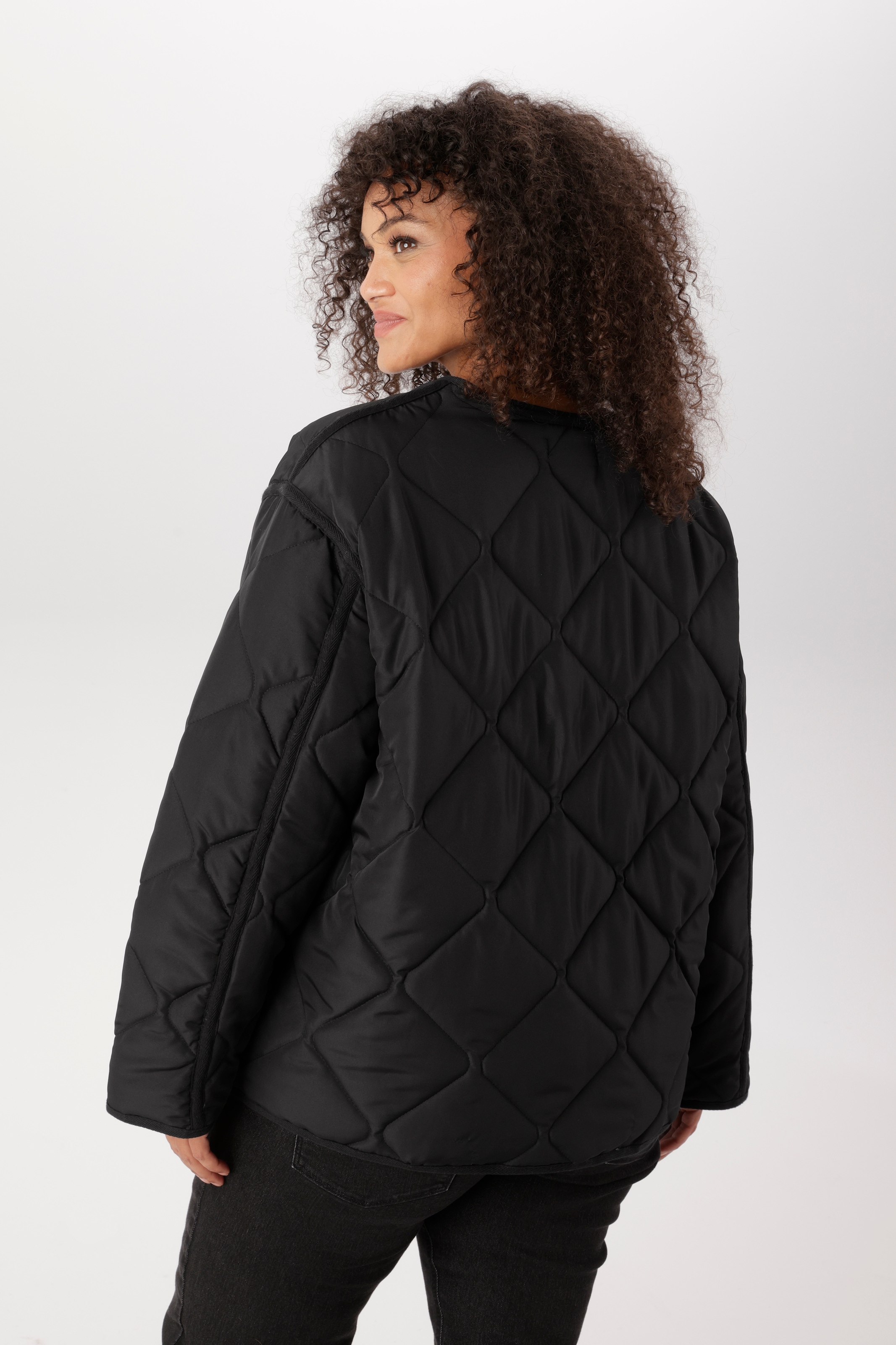 Aniston PLUS Veste matelassée sans capuche avec matière matelassée - NOUVELLE COLLECTION