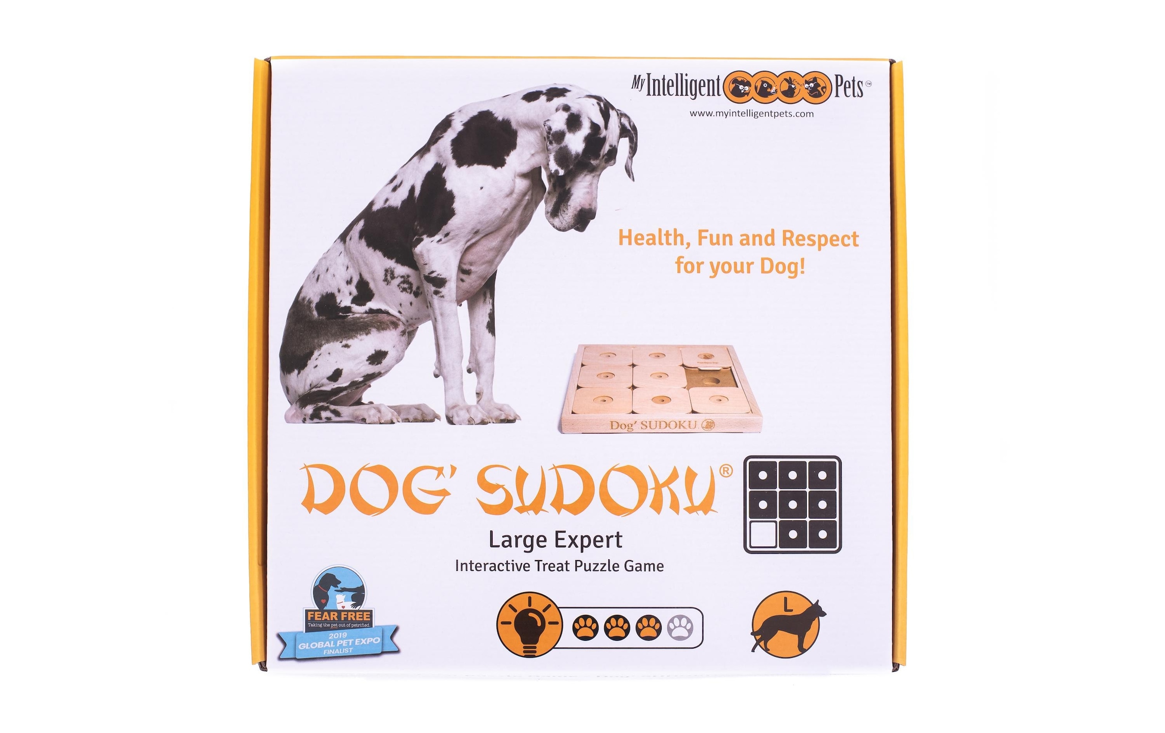   Tier-Intelligenzspielzeug »My Intelligent Dog Sodoku L Profi« Holz