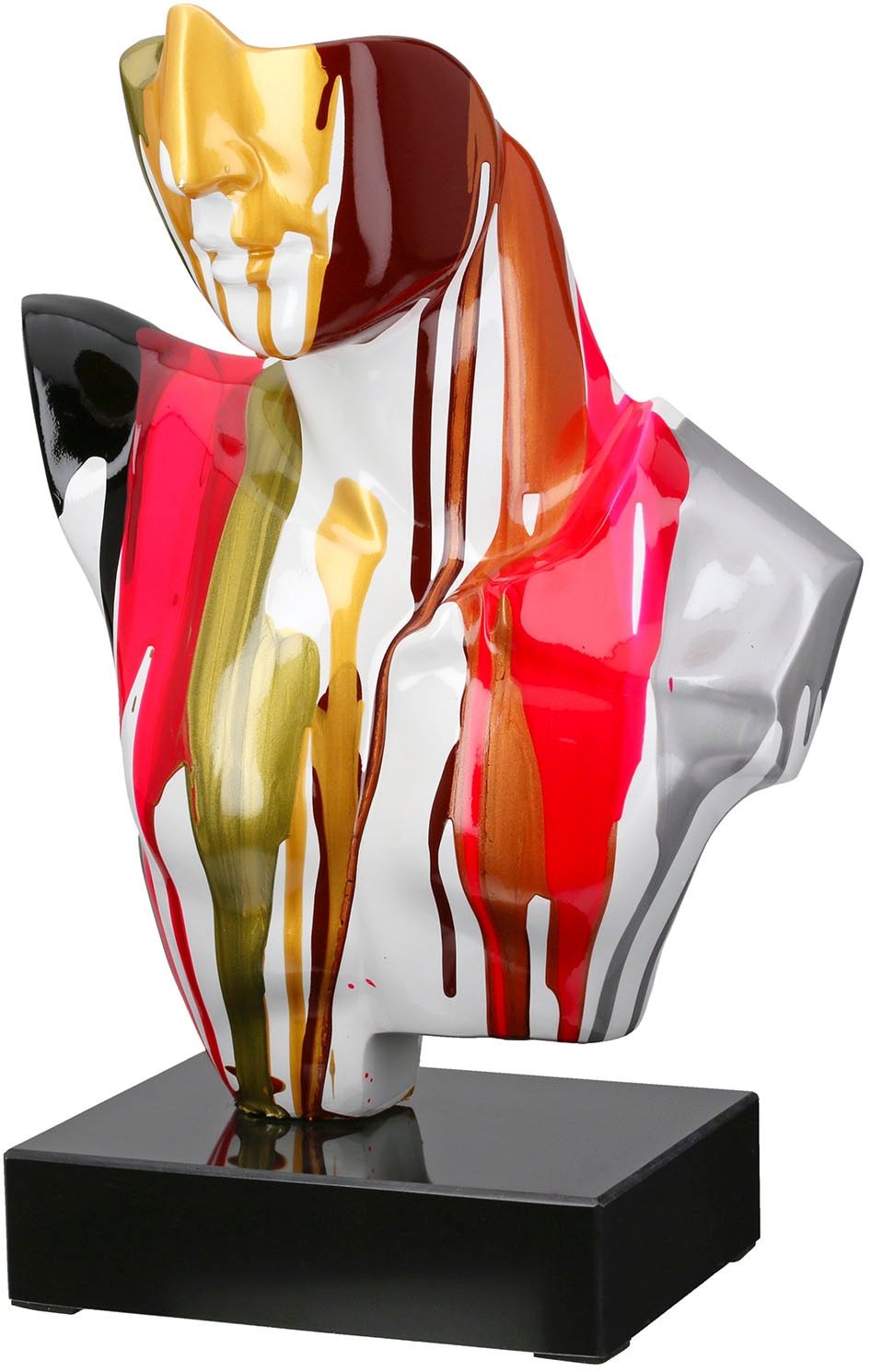 Casablanca by Gilde Dekoobjekt »Skulptur Mann Bello mehrfarbig H. 41 cm«