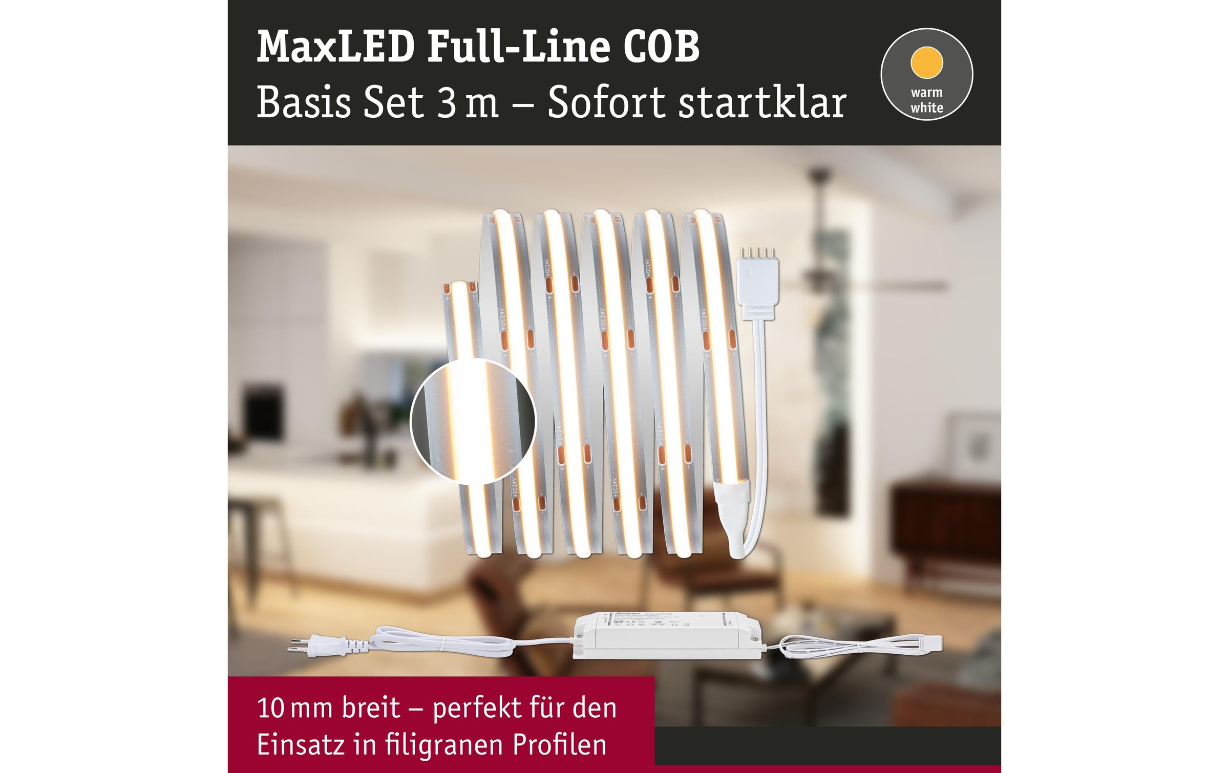 Paulmann LED-Streifen »MaxLED 1000 Bas«