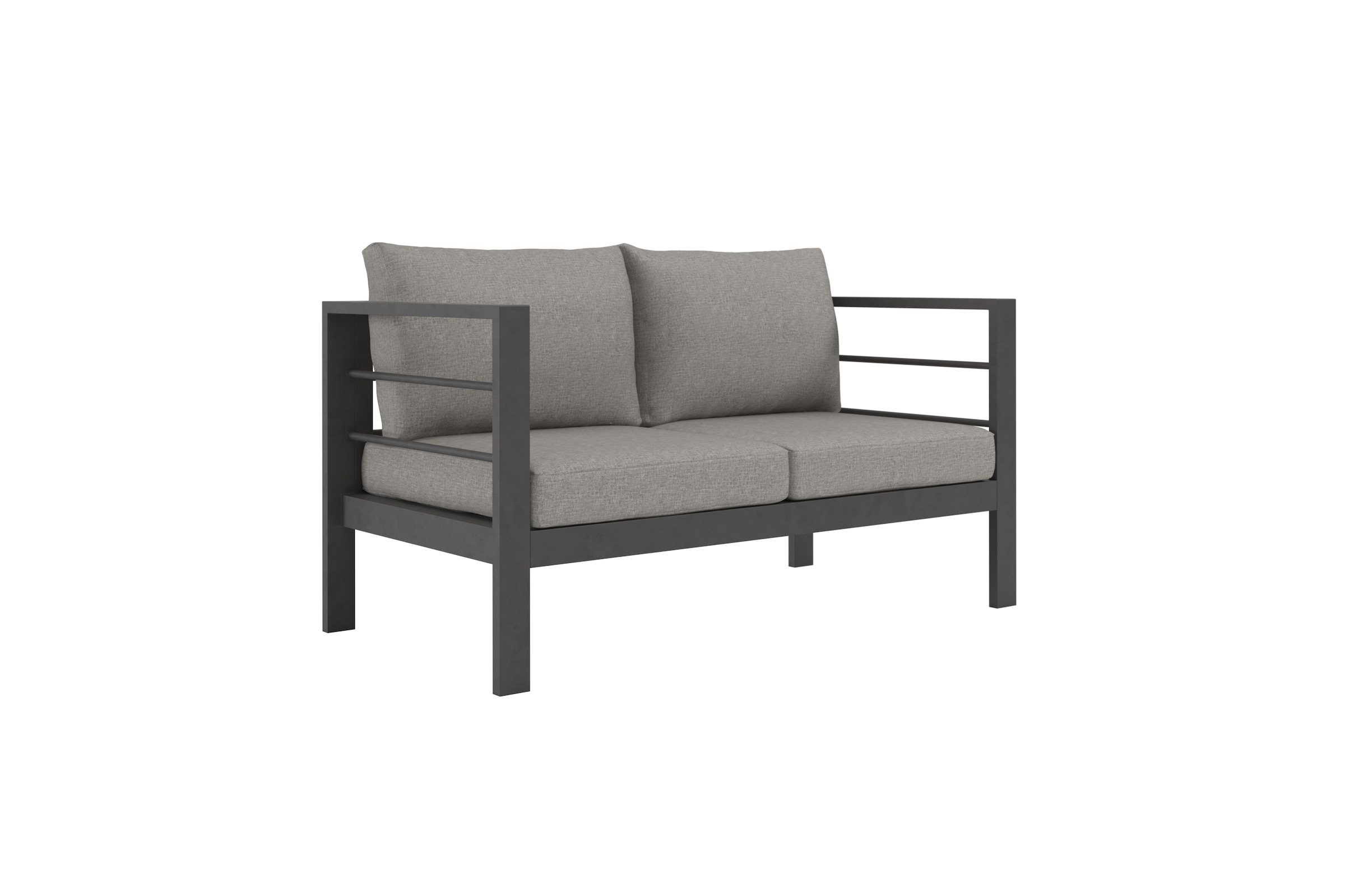 KONIFERA Gartenlounge-Set »»New Jersey«« Set, 1x 3er Sofa, 1x 2er Sofa,  2 Sessel, Tisch 62x110x41 cm, 19 Stk. tlg. inkl. Auflagen, Tischplatte aus Nonwood