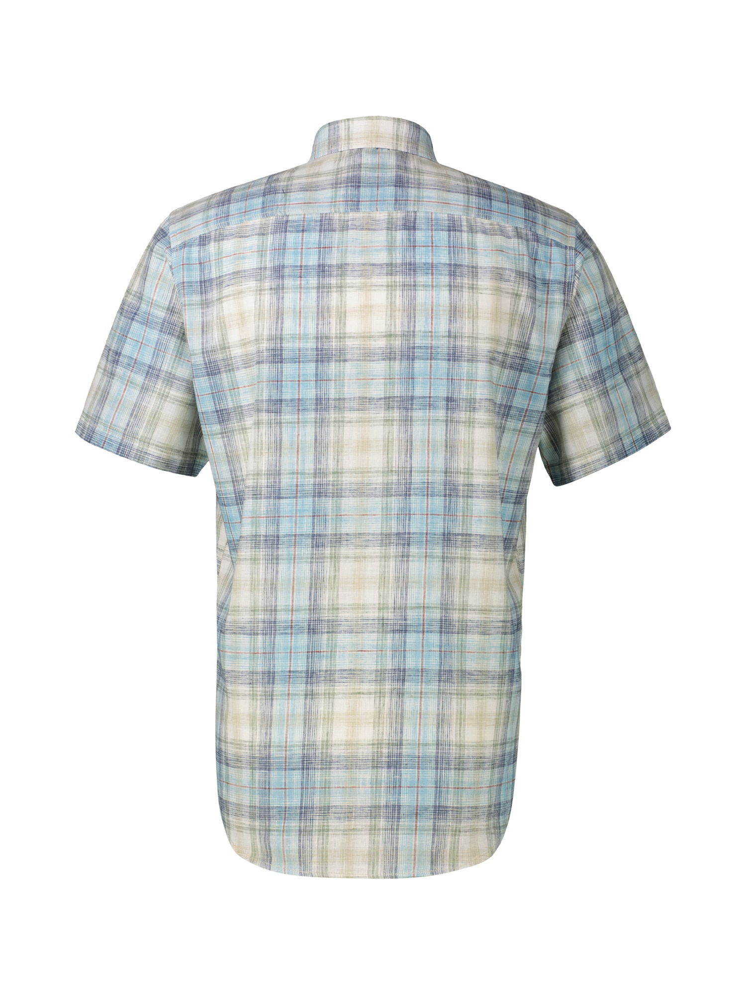 LERROS Chemise à manches courtes »Kariertes Halbarmhemd in Grossen Grössen«