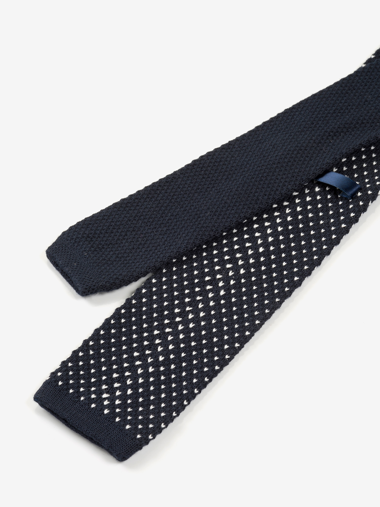 Cinque Cravate 1 cuis mit feinem Hahnentrittstrickmuster