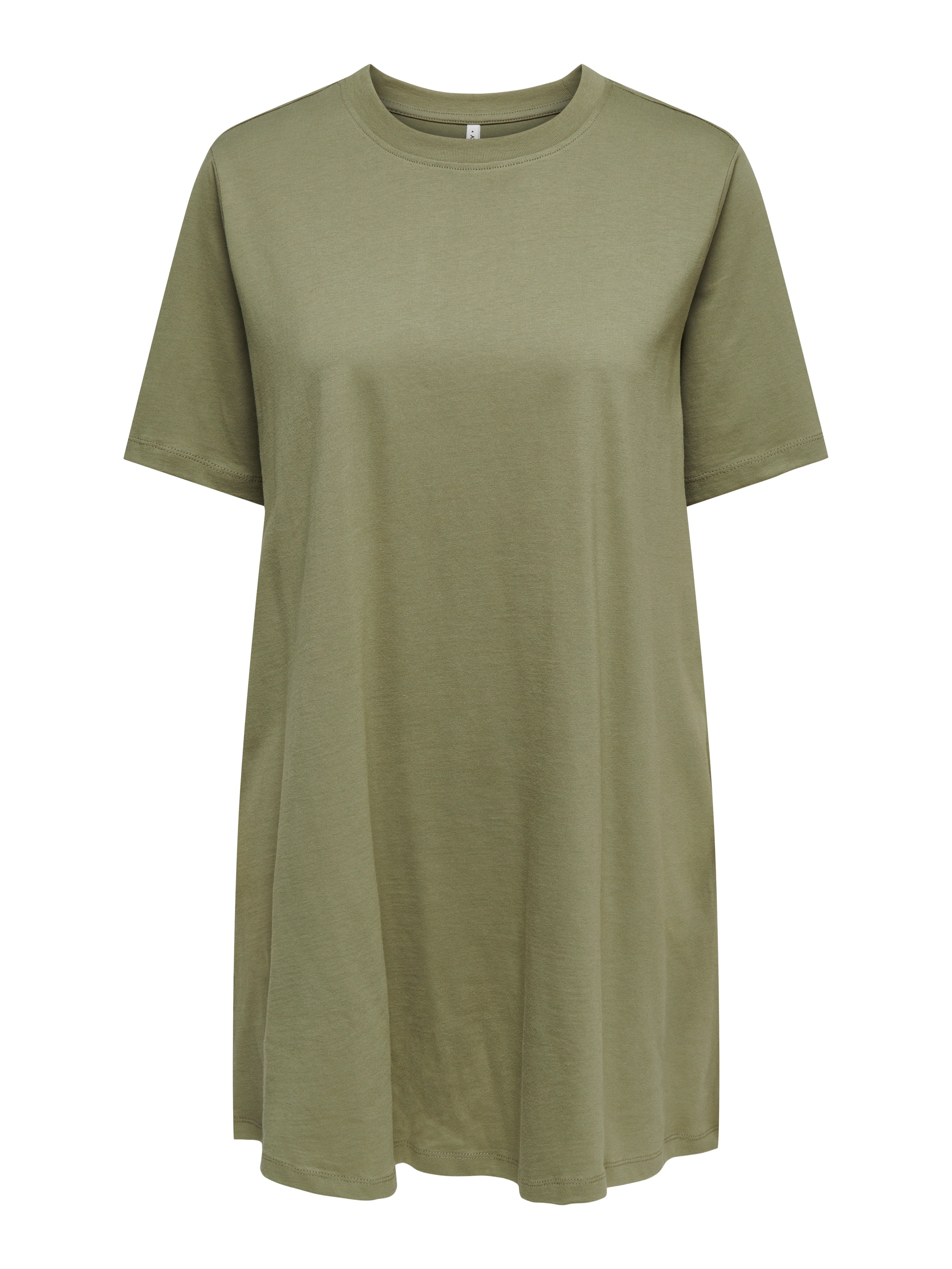 ONLY Mini-robe »ONLMARA S/S POCKET DRESS JRS NOOS« Coton, oversize, col rond