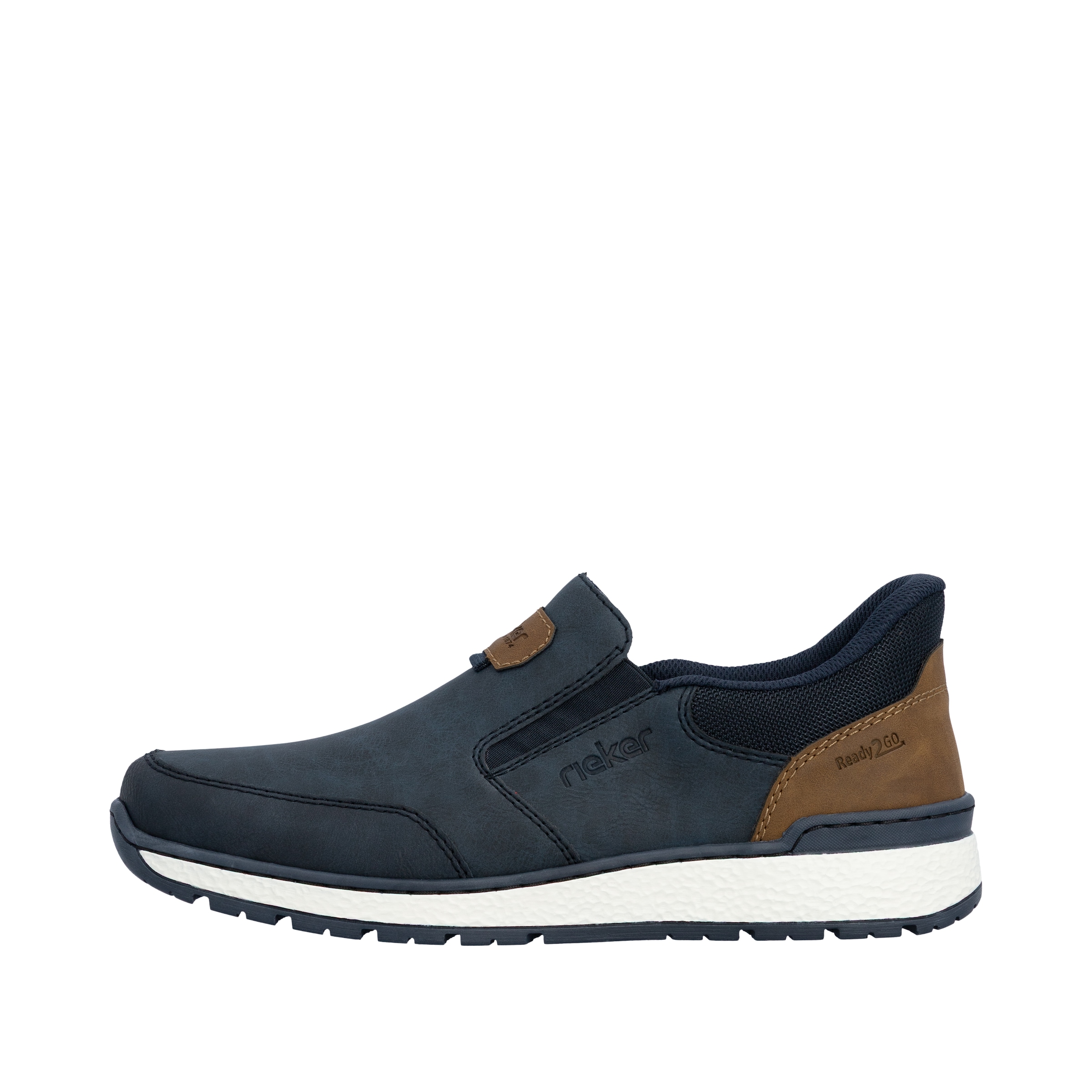 Rieker Slipper »Ready2GO«  chaussure à enfiler, chaussure basse, sneaker slip-on avec inserts stretch
