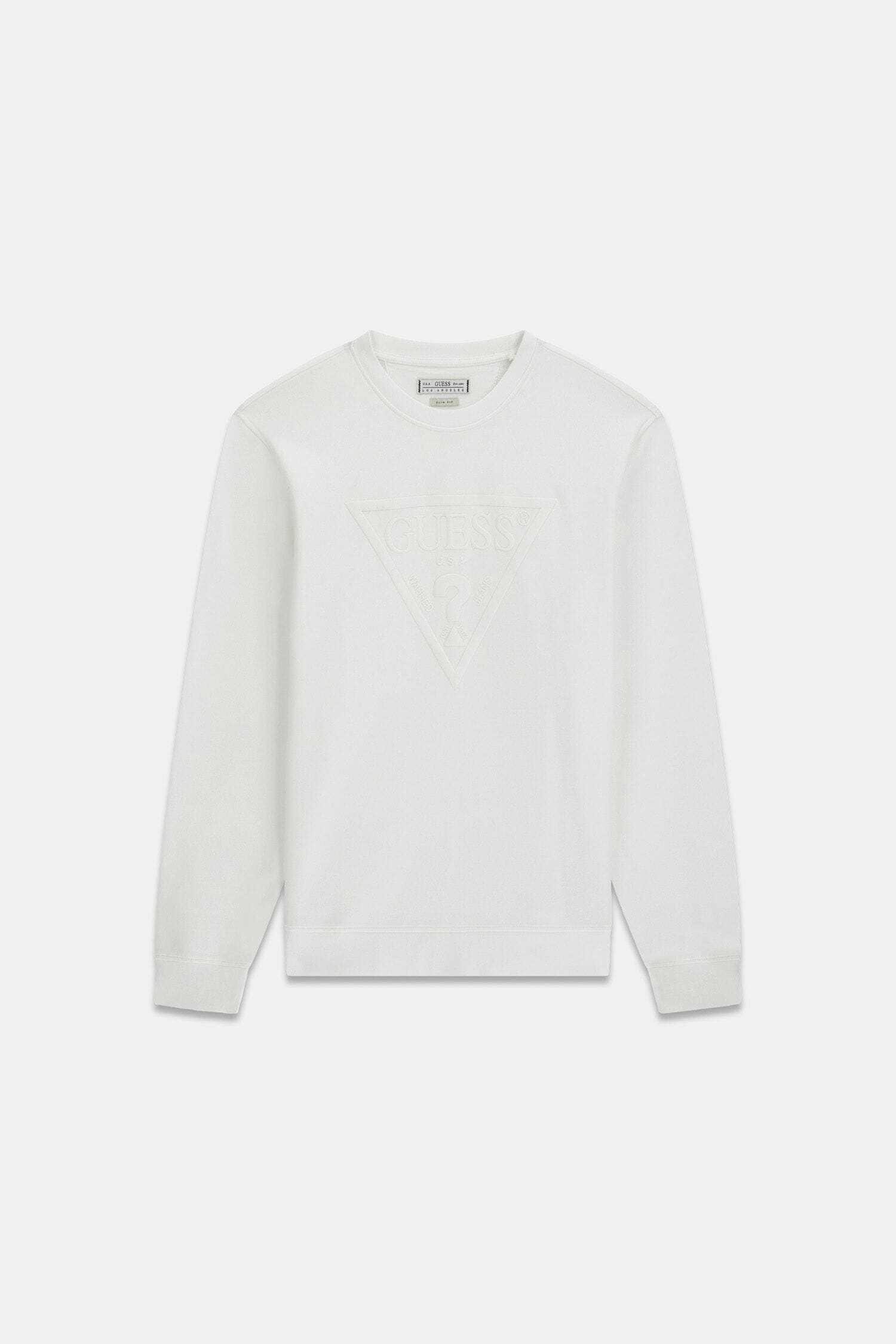 Guess Sweat-shirt »AUDLEY«, Encolure ronde, coupe régulière, impression logo
