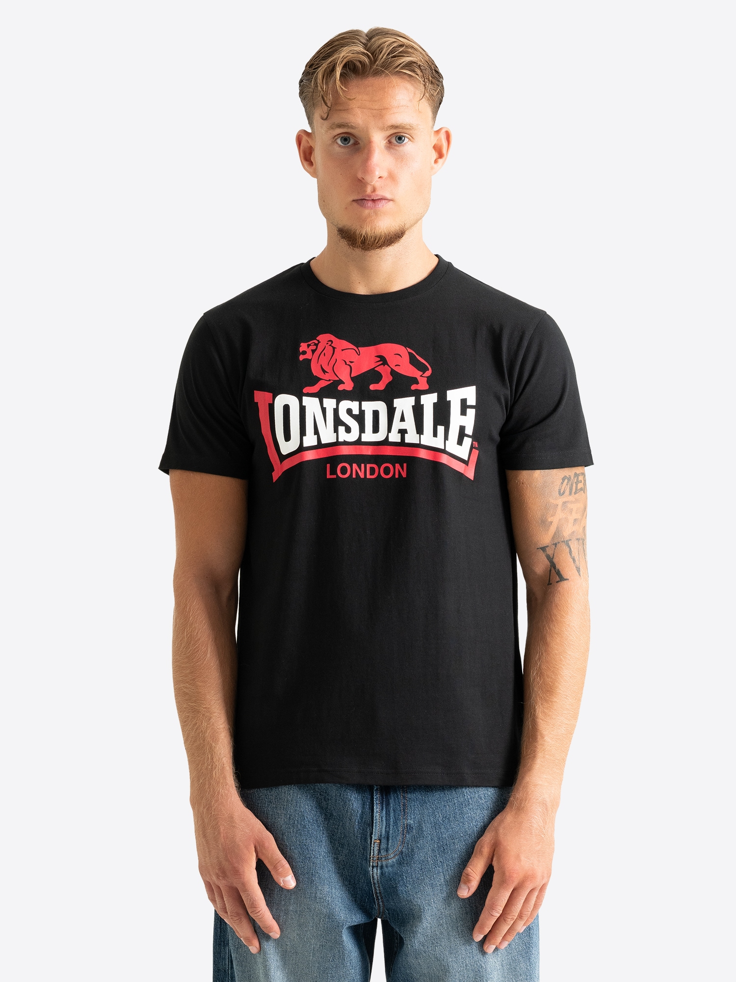 Lonsdale T-Shirt »WHISTON« 2 2er-Pack, mit Rundhalsausschnitt, Kurzarm, aus Baumwolle