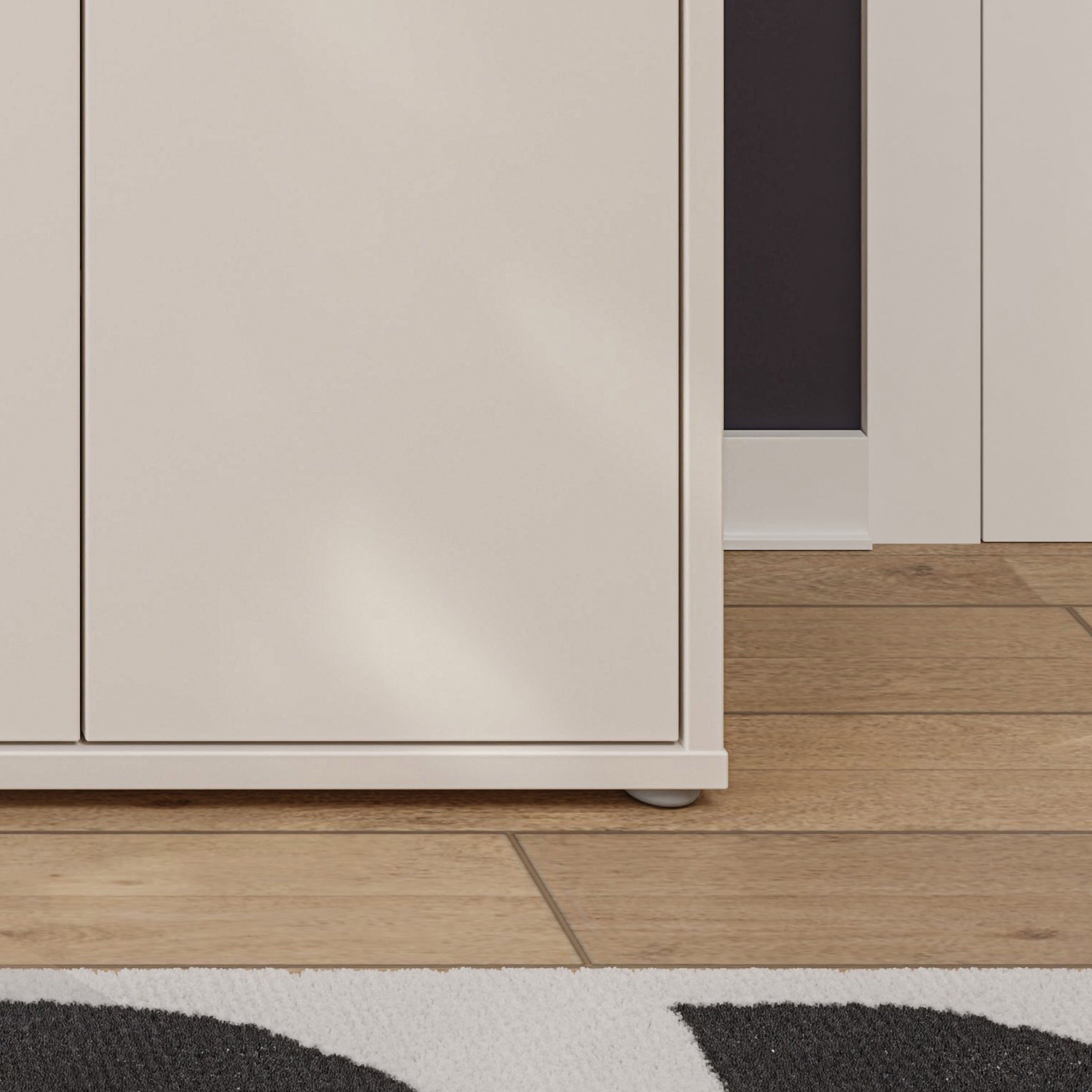FORTE Armoire à chaussures »Alice Springs« L/H/P 74,5/99,1/34,9 cm Push to open, 12 paires de chaussures