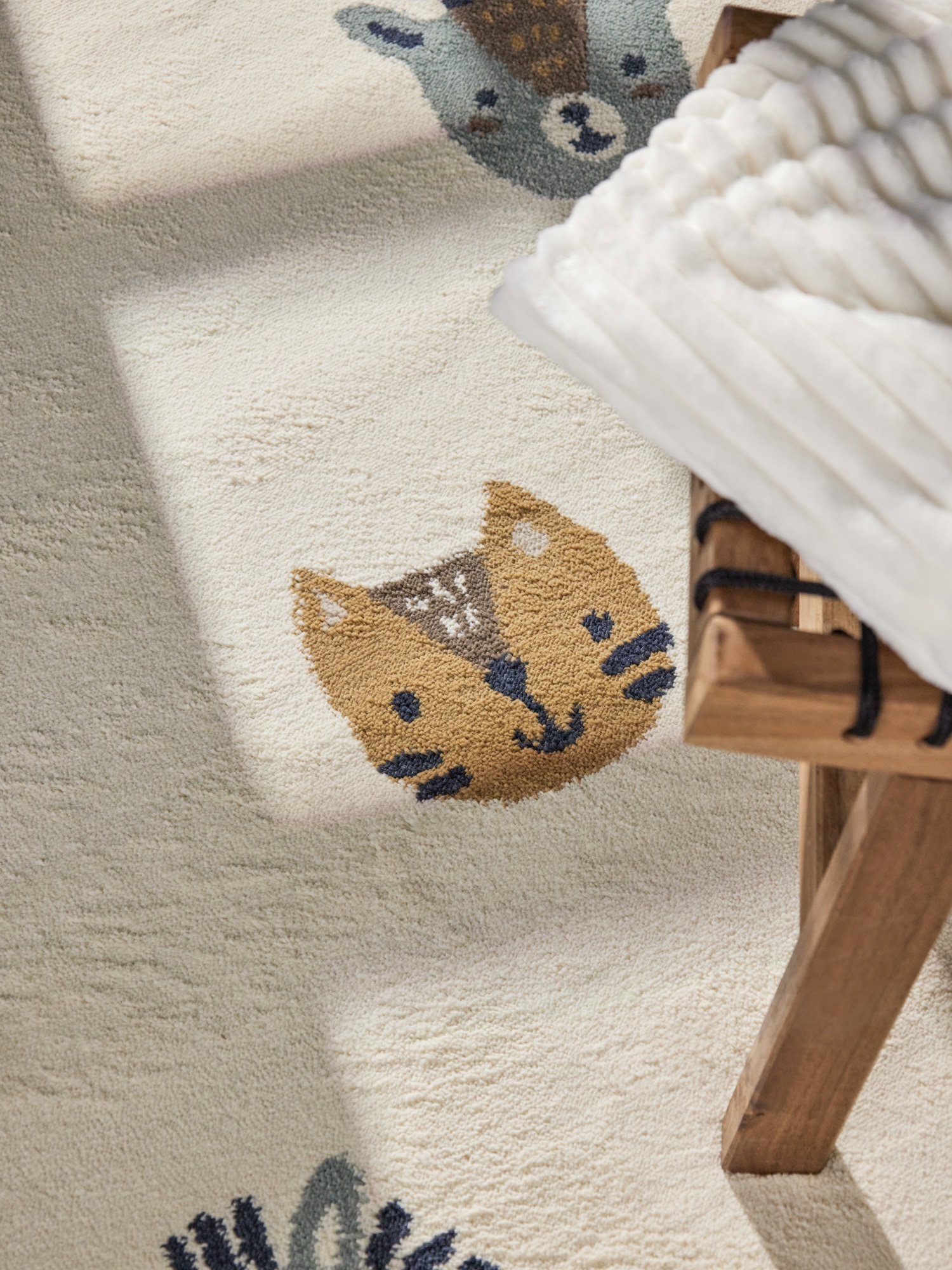 HANSE Home Kinderteppich »Tiny Zoo« rechteckig 10 mm Höhe Pflegeleicht, Weich, Kinderzimmer, Spielteppich, Spielunterlage