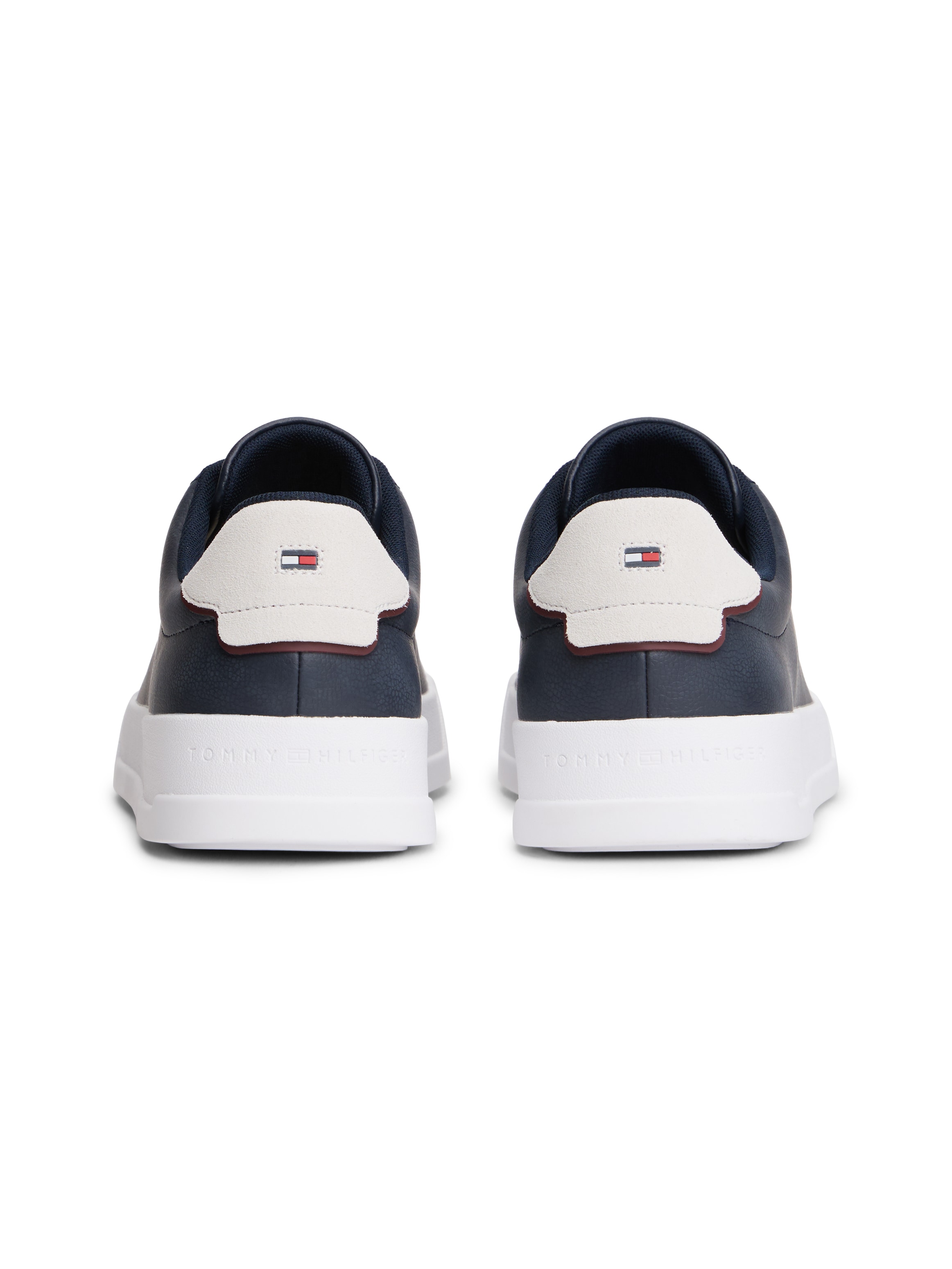 Tommy Hilfiger »TH COURT LTH DETAIL ESS«  , Freizeitschuh, Halbschuh, Schnürschuh mit seitlichem Logoschriftzug
