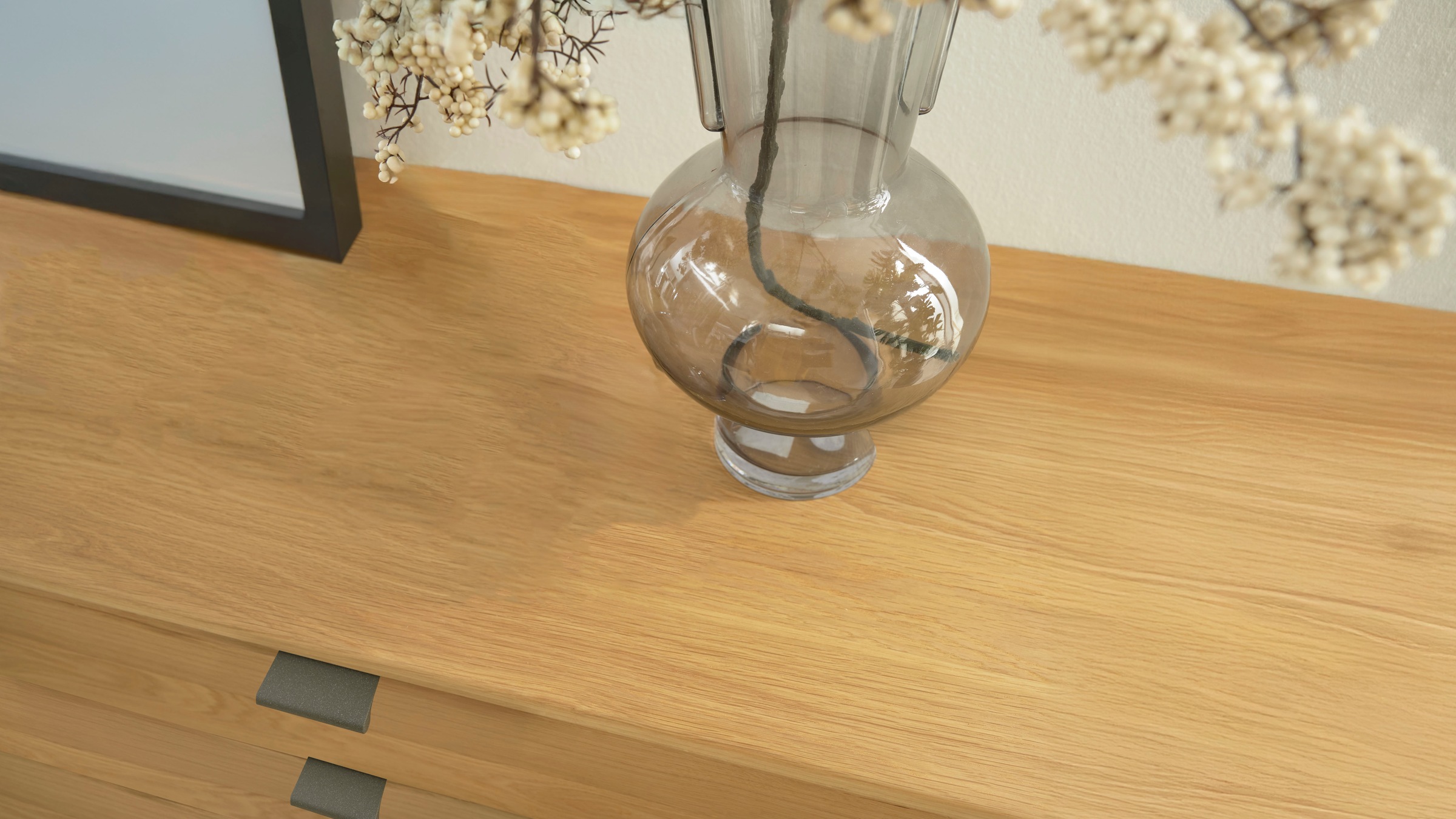 WIEMANN Kombikommode »Cardiff Sideboard, Wäscheschrank, teilmassiv Erle, mit Schubladen« Kommode 141x86x43 cm, braun, mit Dämpfung, MADE IN GERMANY,  verschiedenen Ausführungen, inklusive Einlegeboden