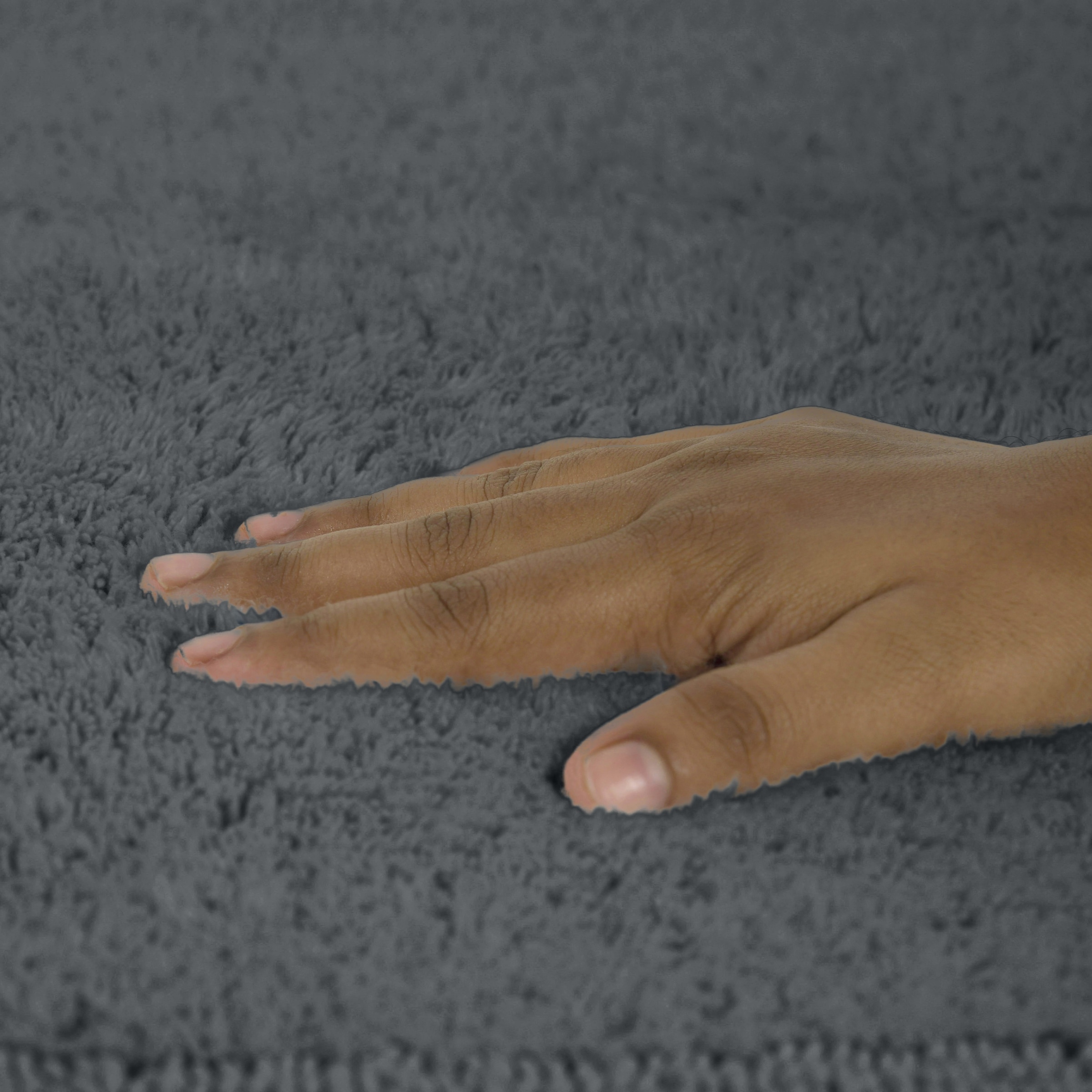 GOODproduct Tapis de bain »Kapra, Badvorleger, Badezimmer Teppich« Höhe 14 mm mit Bordüre, Badteppich, Badematte, Baumwolle