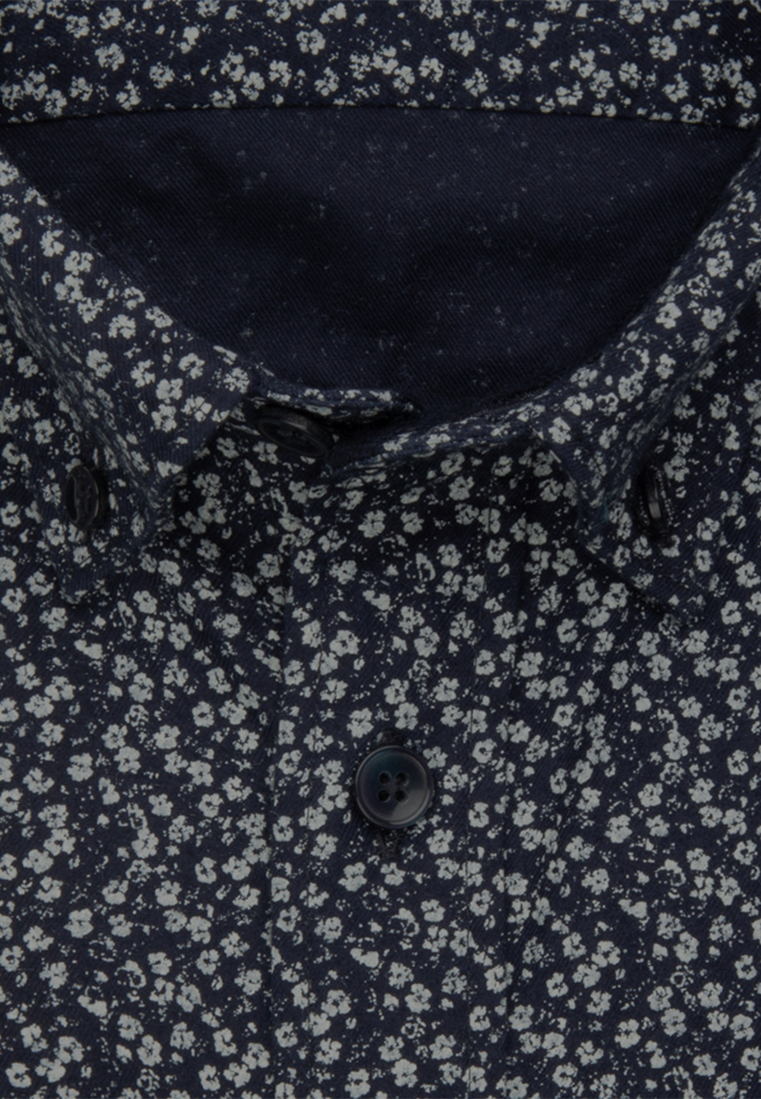 seidensticker Businesshemd »Schwarze Rose« Regular 1/1 Button-Down-Kragen Druck