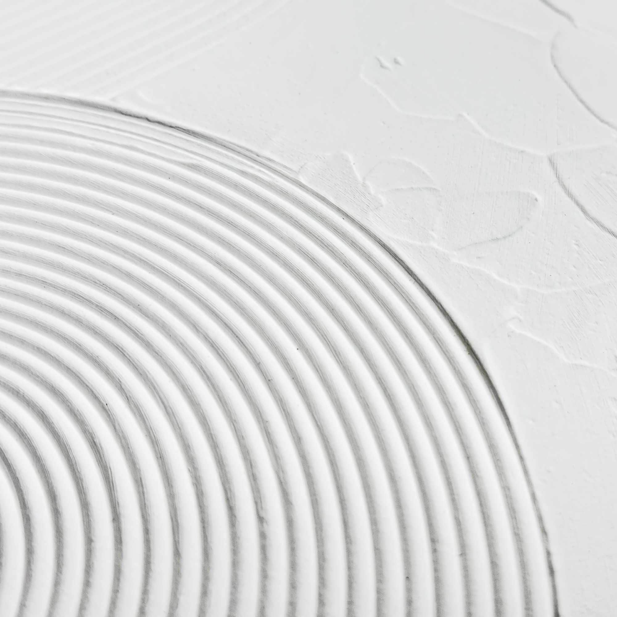 Reinders! Wandbild »Reliefbögen« Home Office - Weiss - MDF - Abstrakt - 30x40 cm