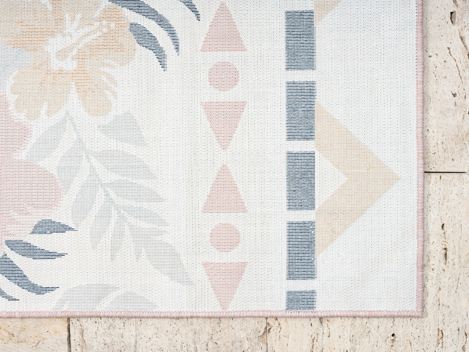 Myflair Möbel & Accessoires Teppich »Lotus, LAGERRÄUMUNG!« rechteckig 8 mm Höhe florales Design, Blumen Motiv, Outdoor geeignet, Balkon, Terrasse