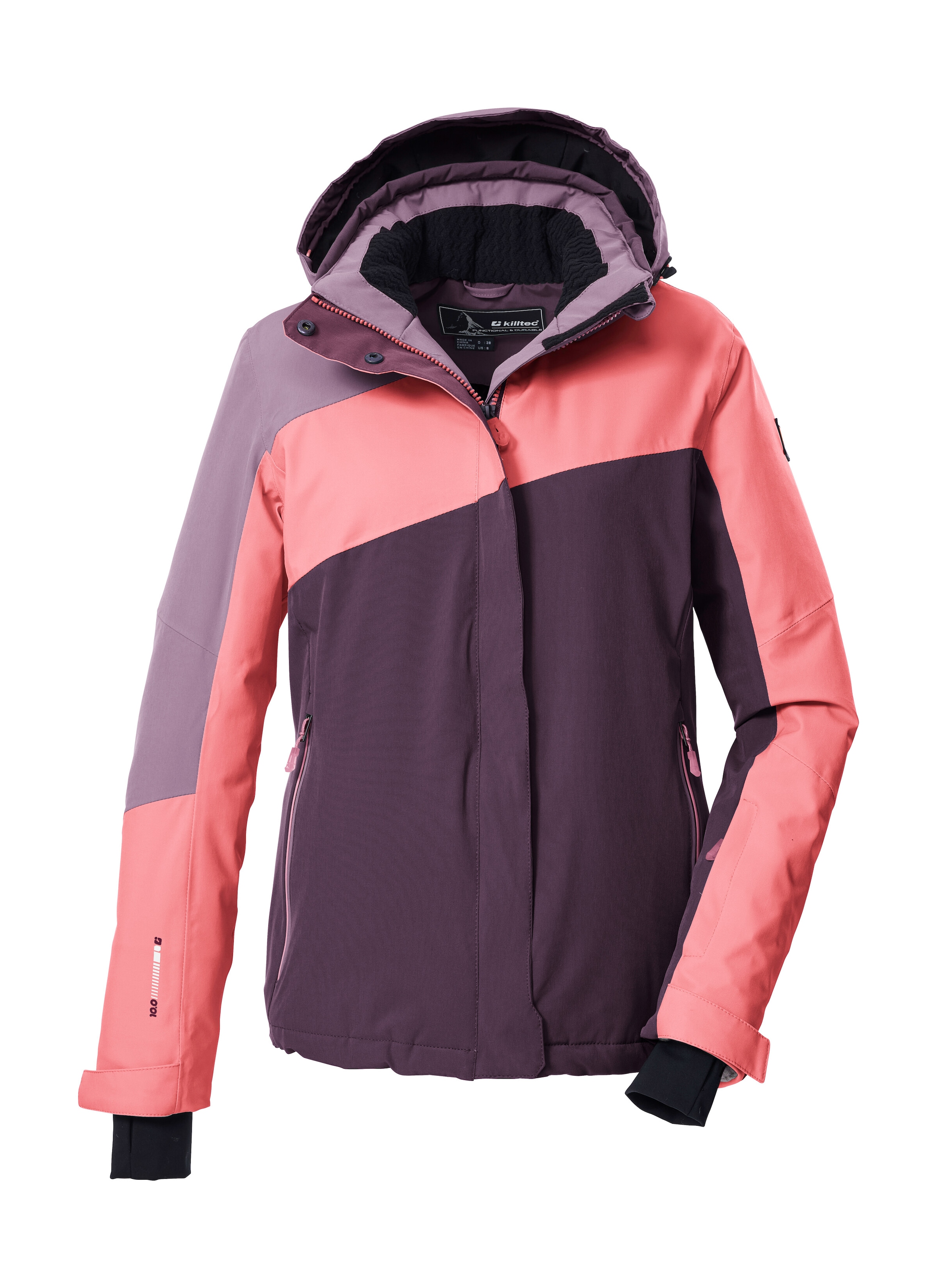 Killtec Skijacke »KSW 26 WMN SKI JCKT« Wind- und wasserdichte Skijacke, atmungsaktiv, viele Taschen