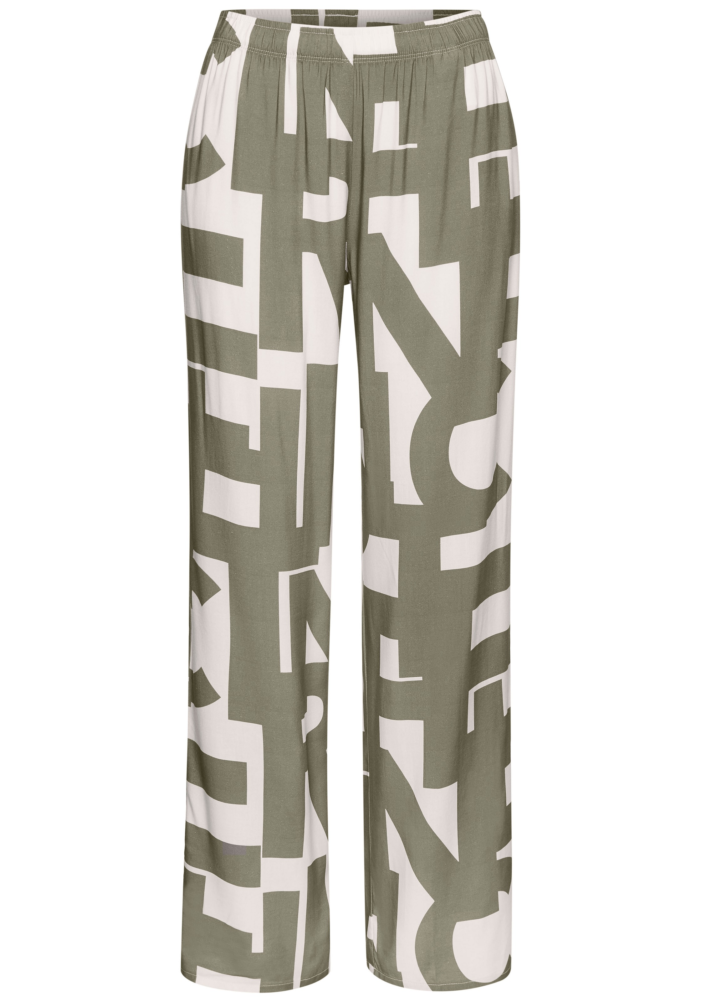 French Connection Pantalon de pyjama  Gewebte Hemdenqualität aus Viskose
