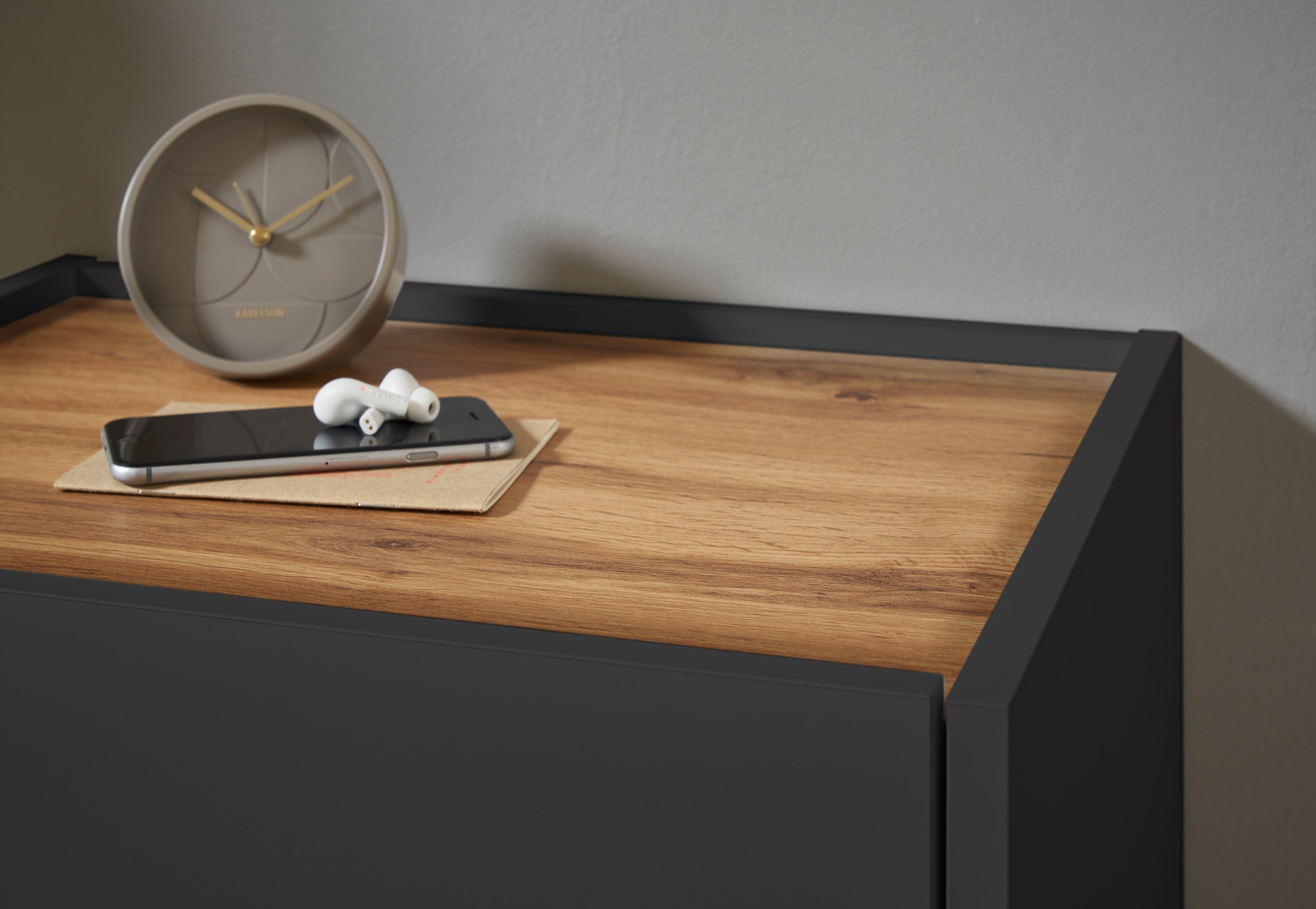 Home affaire Table de nuit »CiTY/GiRON, Nachttisch, Nachtschrank, Bestellschrank, Nachtkonsole« in zwei Farben erhältlich, Stauraumfach und Schublade
