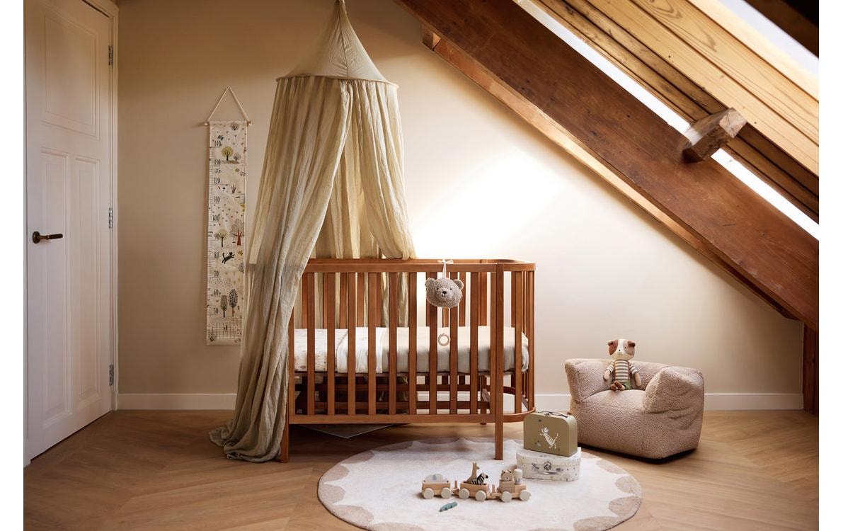 Jollein Fauteuil pour enfant »Teddy Warm Sand« Gemütlicher Kindersessel