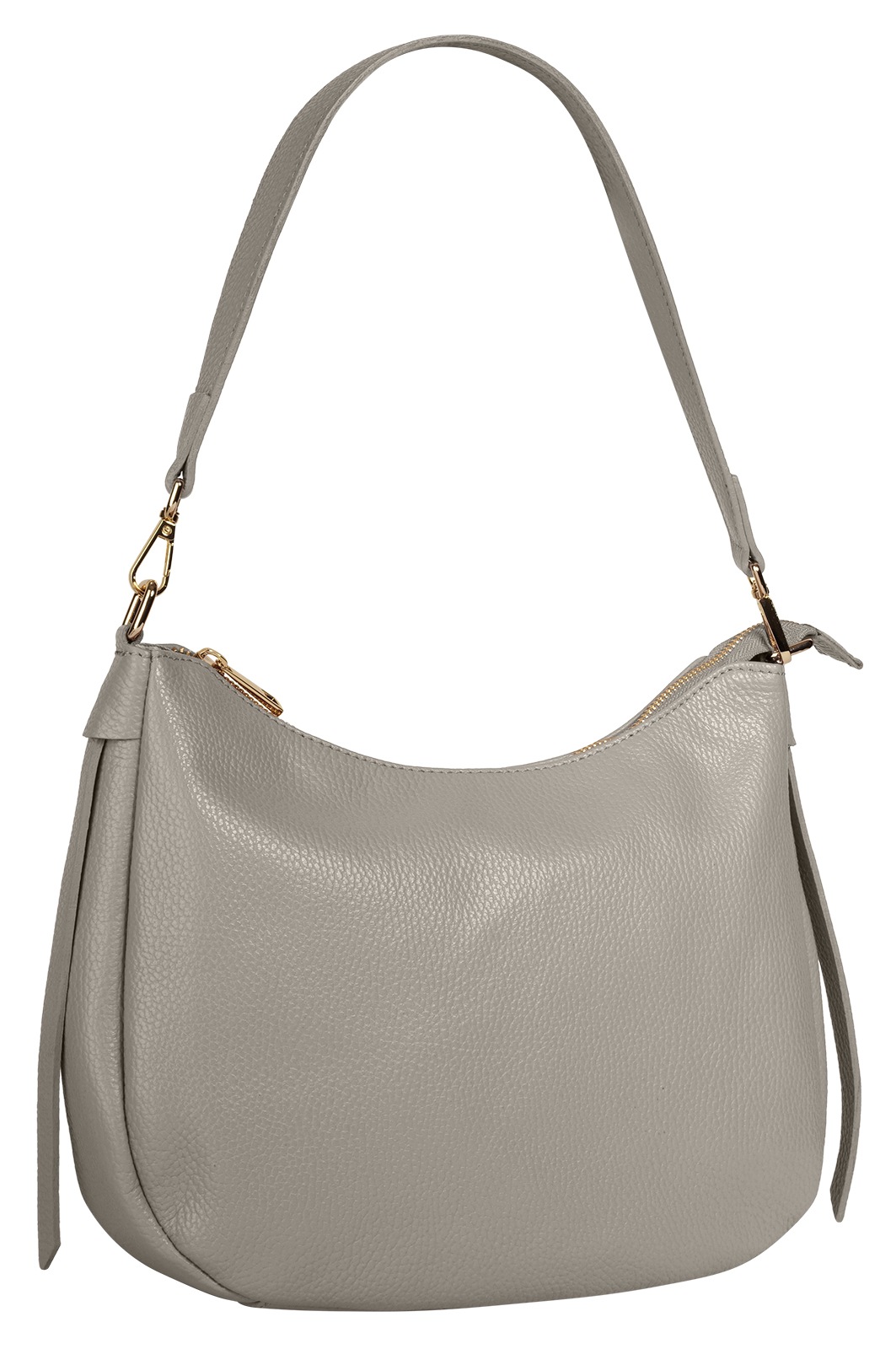 Cluty Umhängetasche echt Leder, Made in Italy