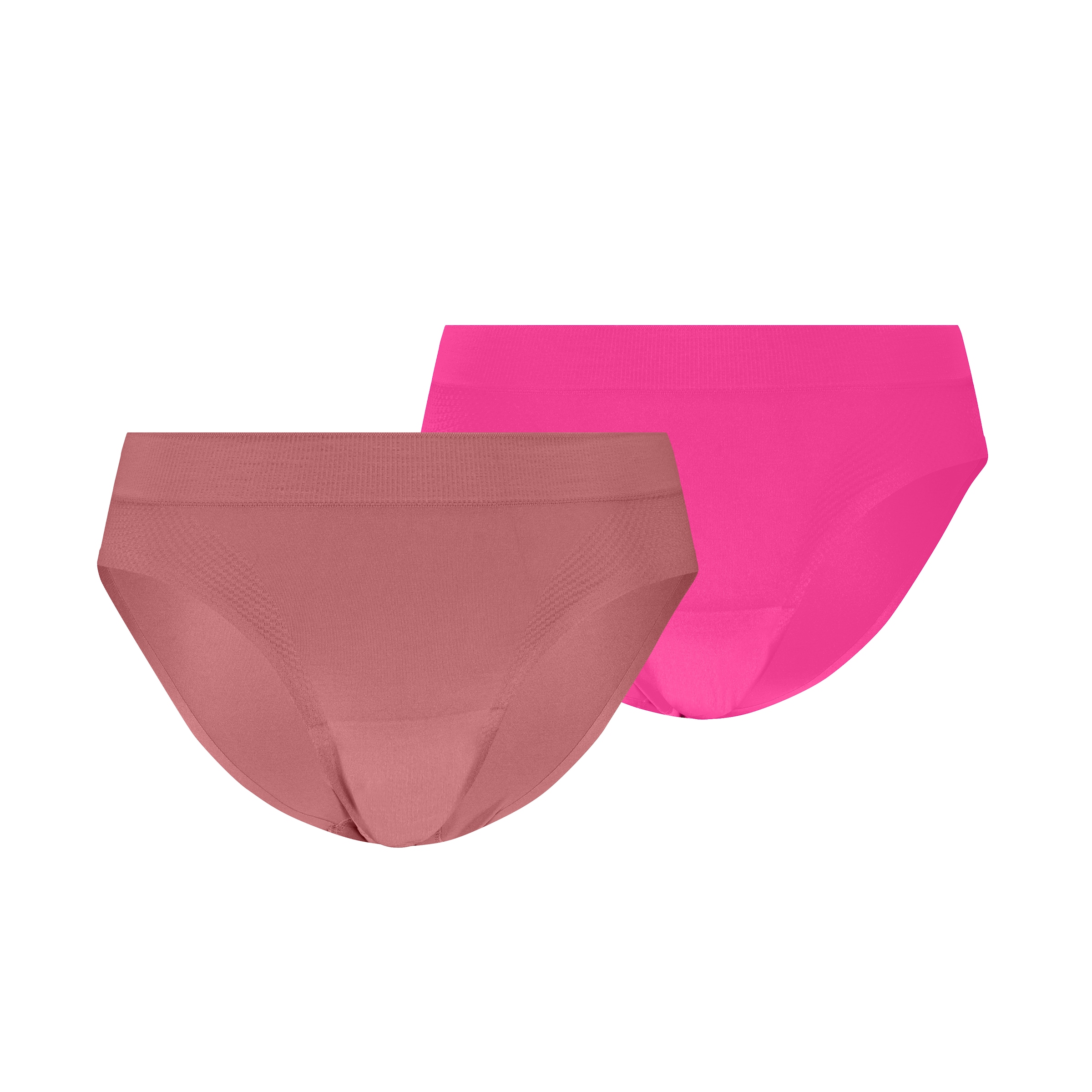 PUMA Slip »PUMA WOMEN 3D KNIT SPORT BRIEFS 2P« bords sans couture pour un ajustement invisible