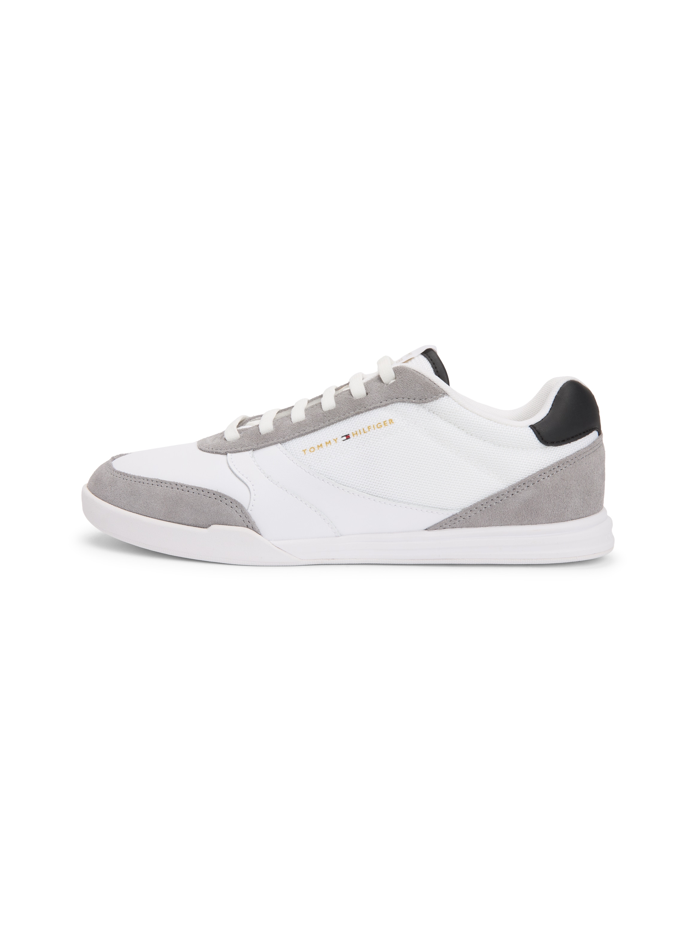 Tommy Hilfiger Baskets slip-on »LOPRO LTH MIX RWB«  Chaussure de loisir, chaussure basse, chaussure à enfiler avec empiècement contrasté au talon