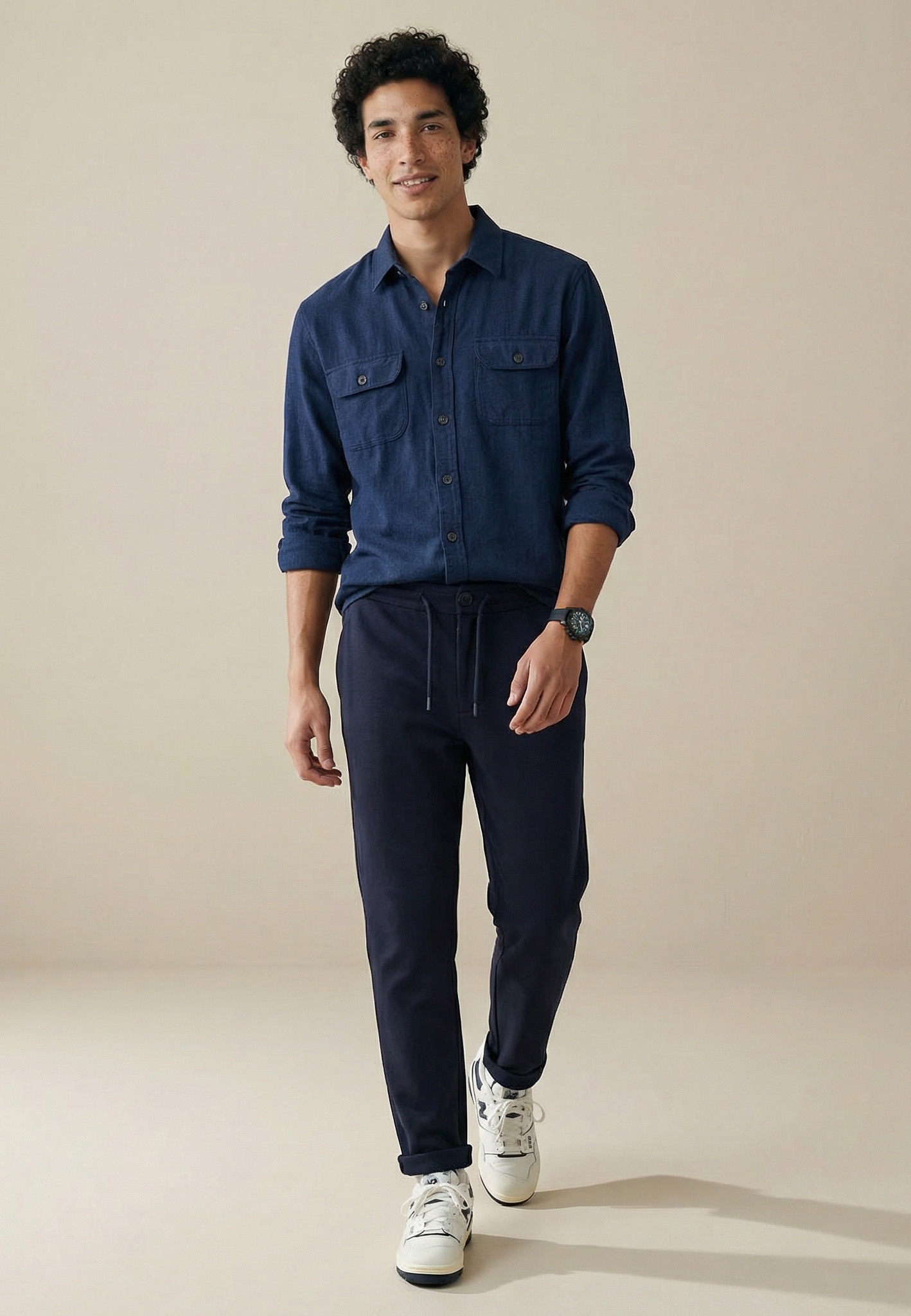 FYNCH-HATTON Veste chemise avec poches poitrines