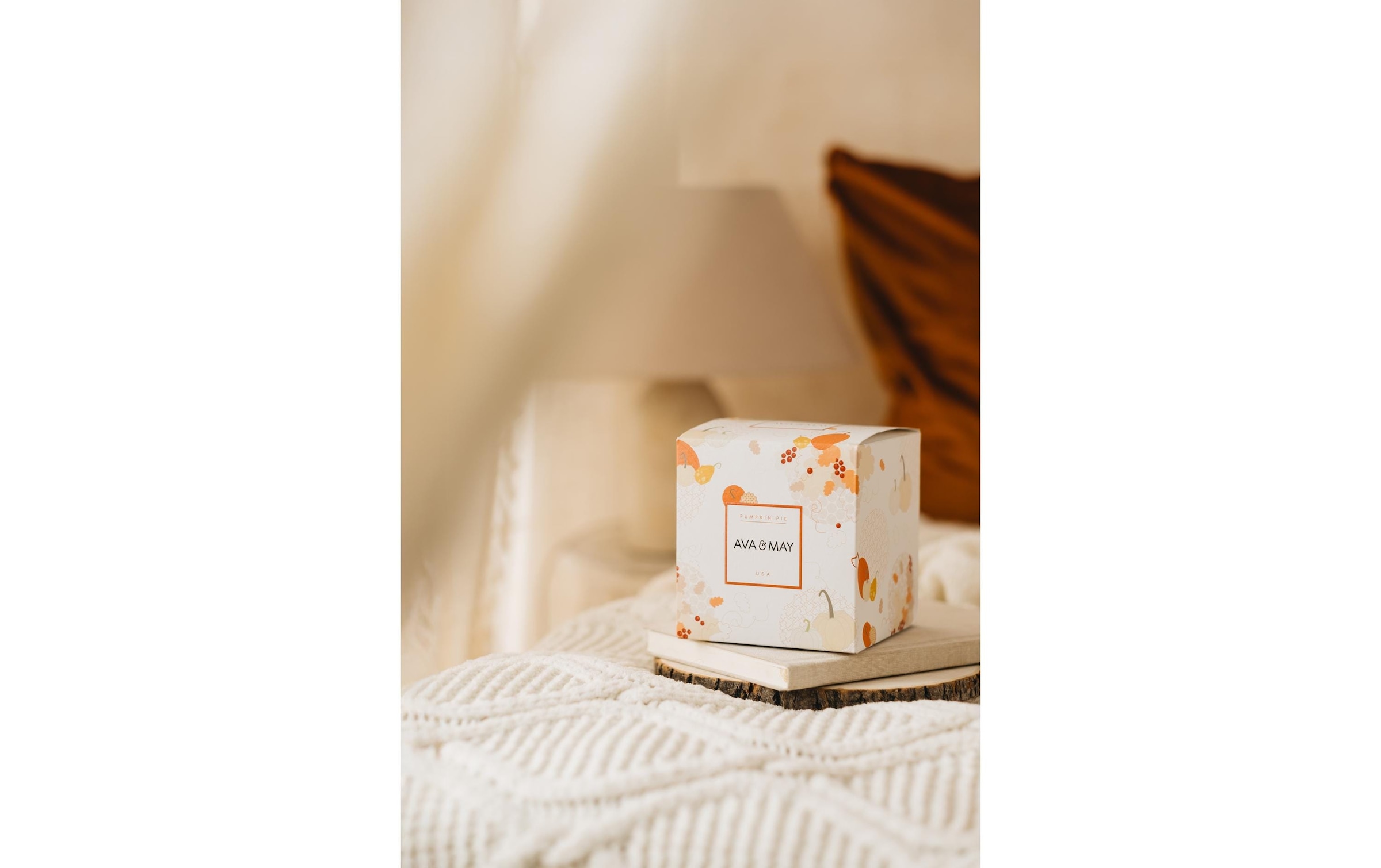 AVA & MAY Duftkerze »Pumpkin Pie, 550 g«