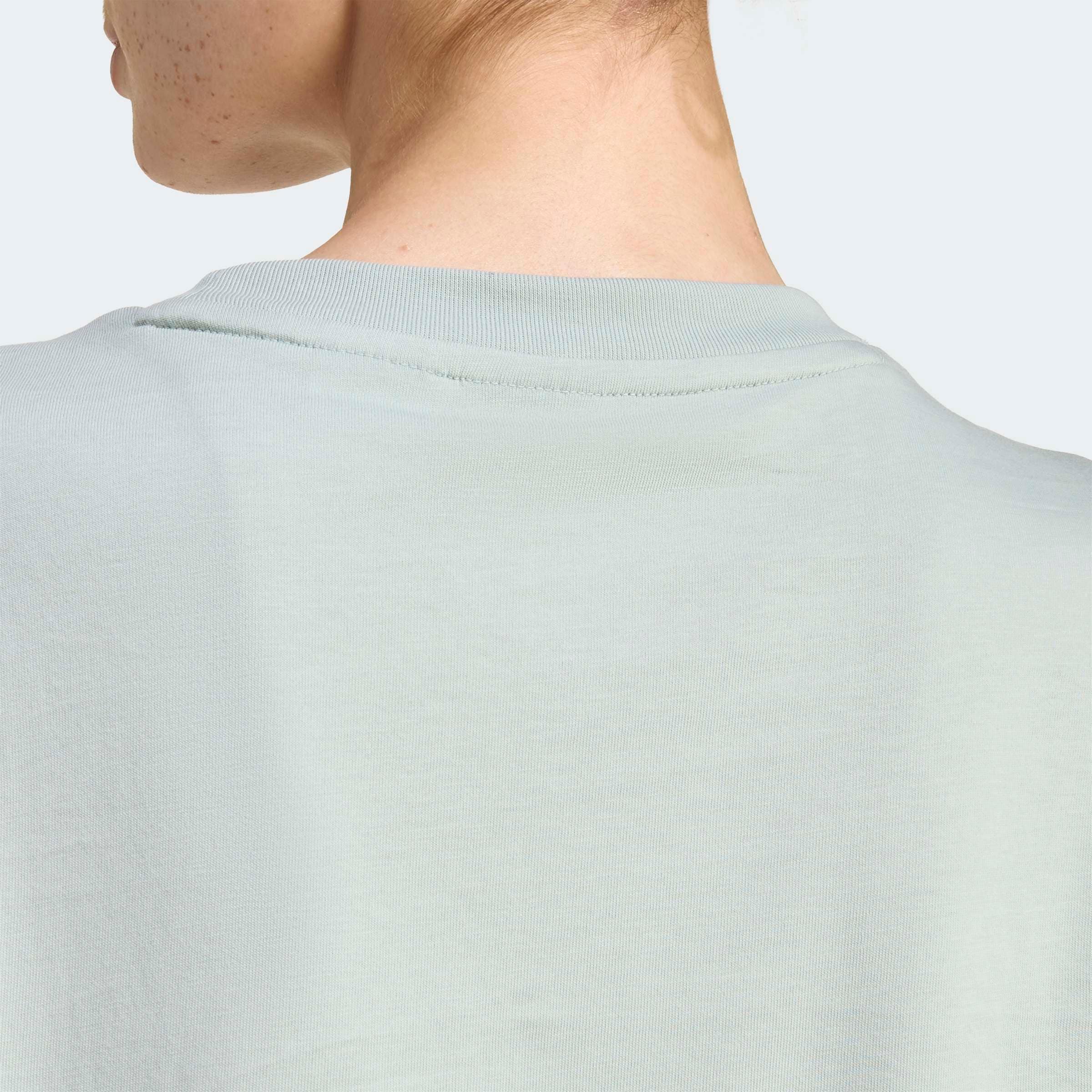 adidas Sportswear T-shirt »ESSENTIALS SMALL LOGO COTTON« Basic Design, Rundhalsausschnitt, mit kleinem 3-Streifen Logo