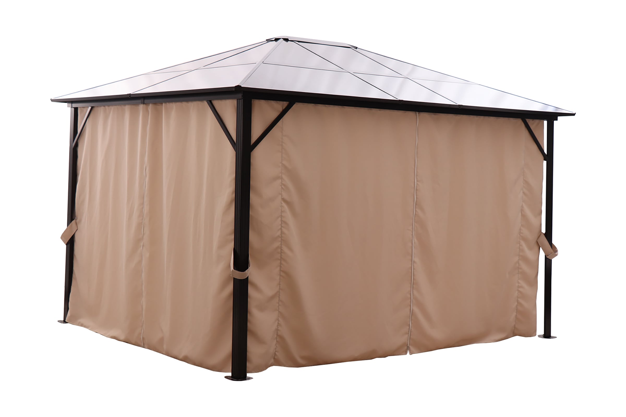 KONIFERA Pavillon »Aruba« BxT: 3x4m für 6-8 Personen, robustes Aluminiumgestell + PC Dach
