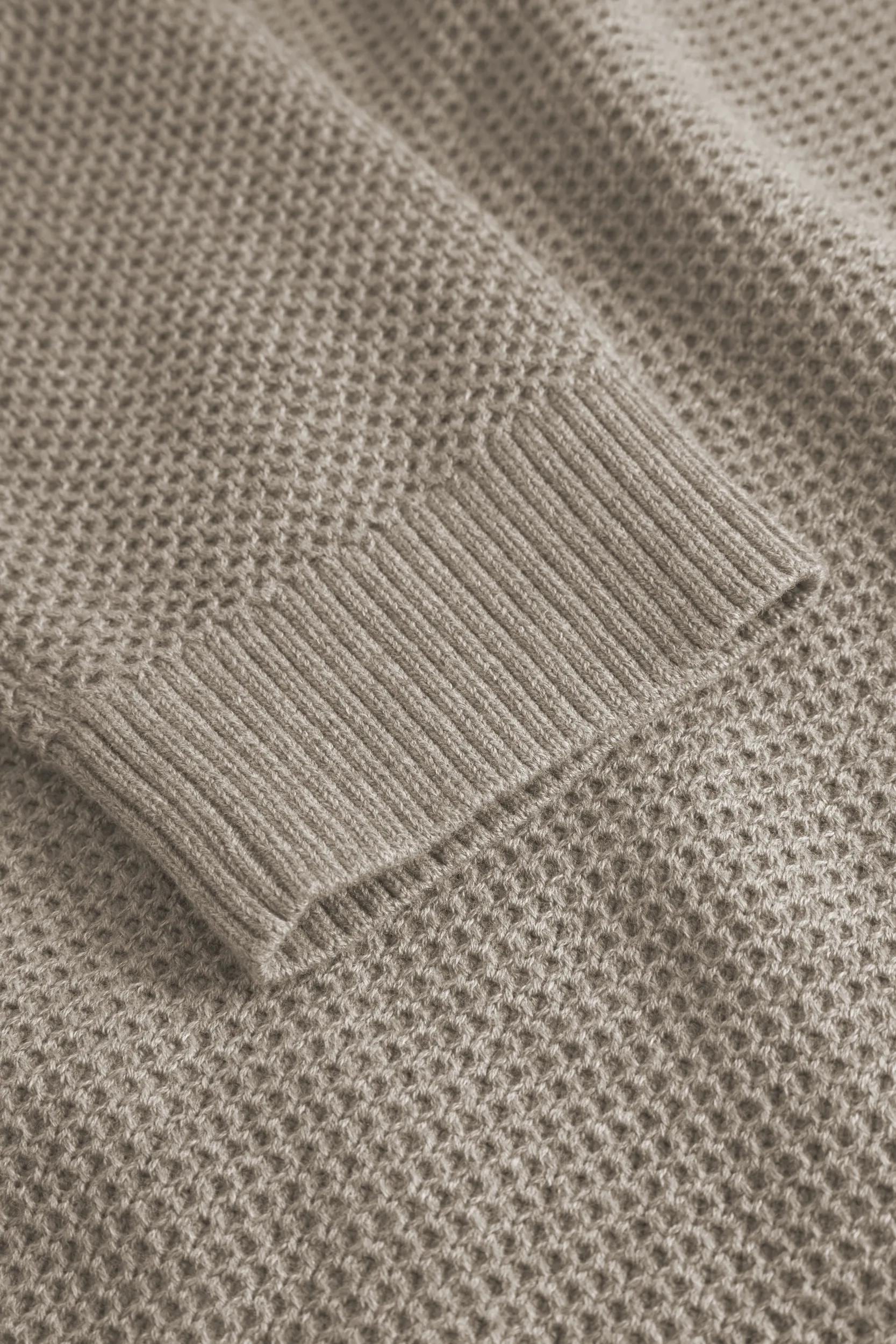 JOOP! Rundhalspullover »Nadion« Modern fit, modische Strickstruktur