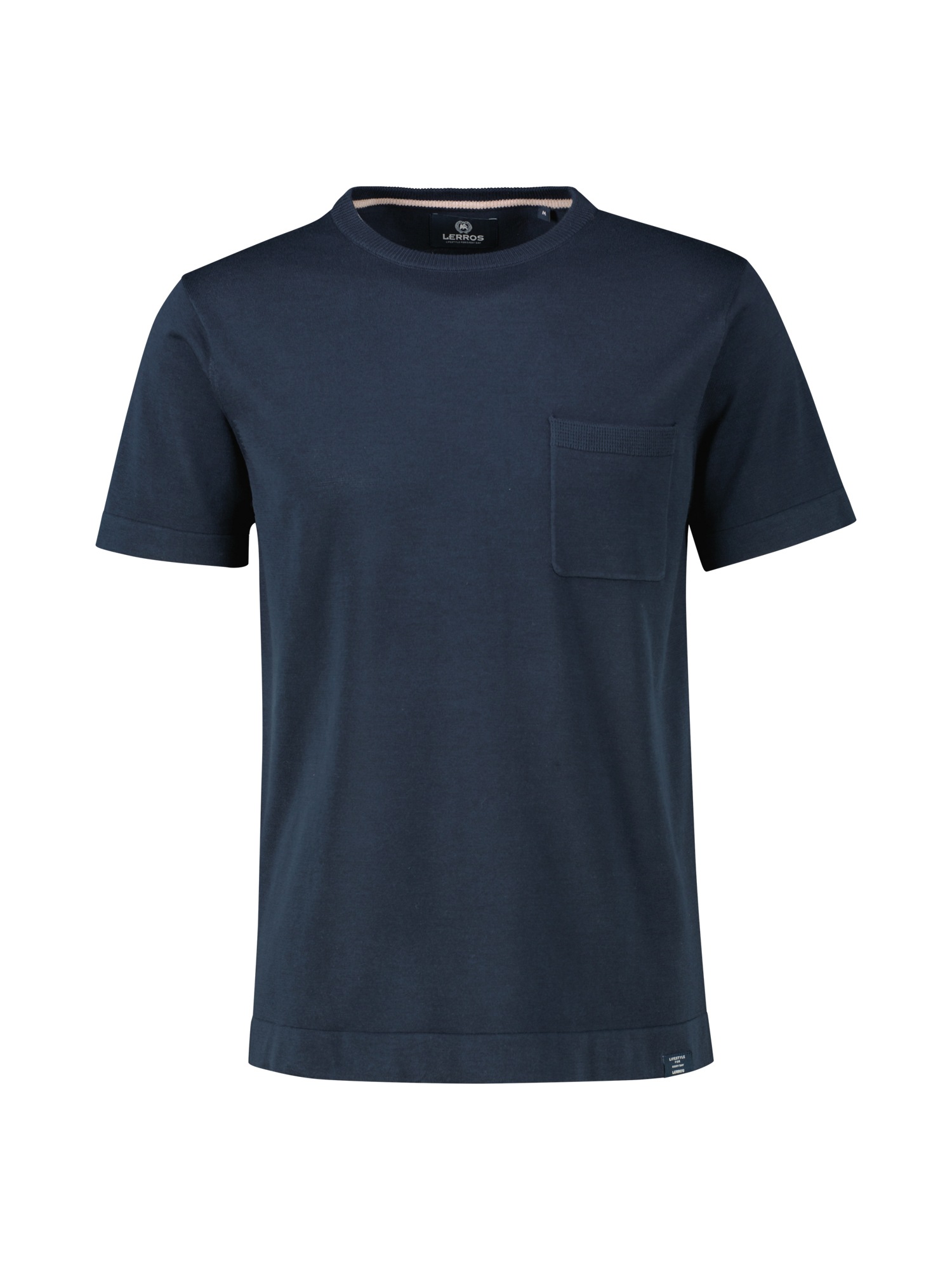 LERROS T-Shirt »LERROS Strick-T-Shirt mit Brusttasche«