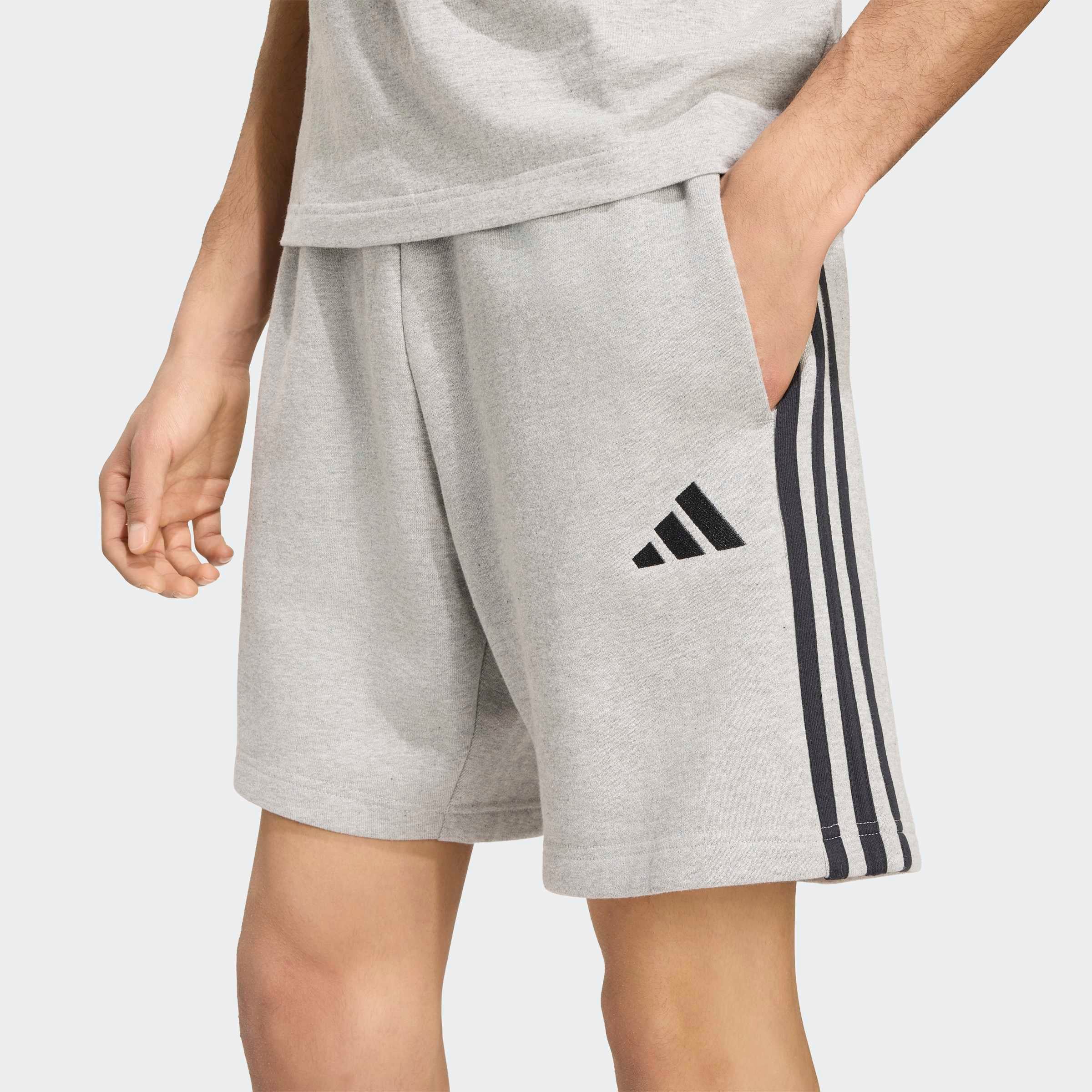 adidas Sportswear Short »ESSENTIALS 3-STREIFEN, FRENCH TERRY«