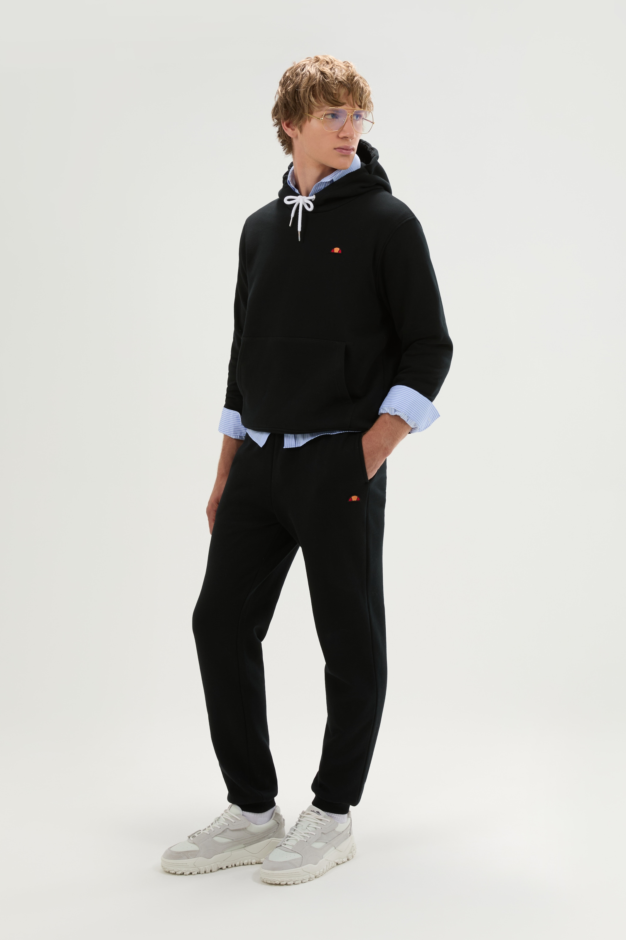 Ellesse Jogging »TRACCOTA 2 OH HOODY AND JOGGER« Pour adultes, en coton et polyester