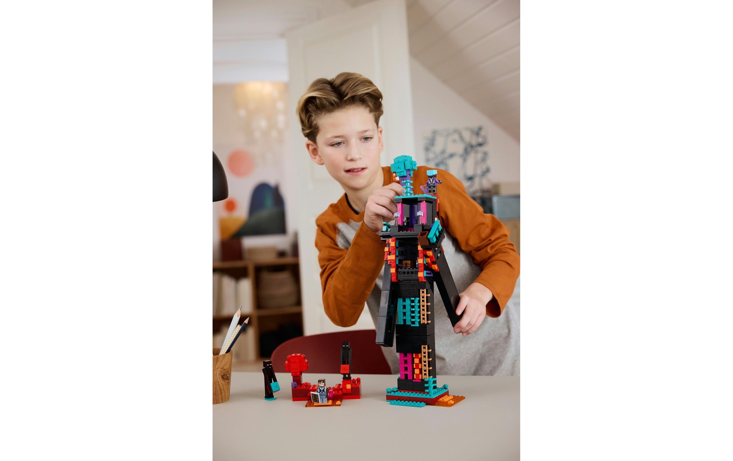 LEGO® Briques de jeu »Minecraft Der Enderman-Turm 21279«