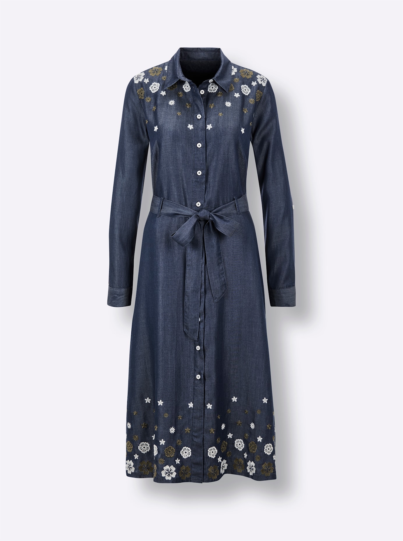 CREATION L PREMIUM Robe chemisier »Lyocell-Kleid«