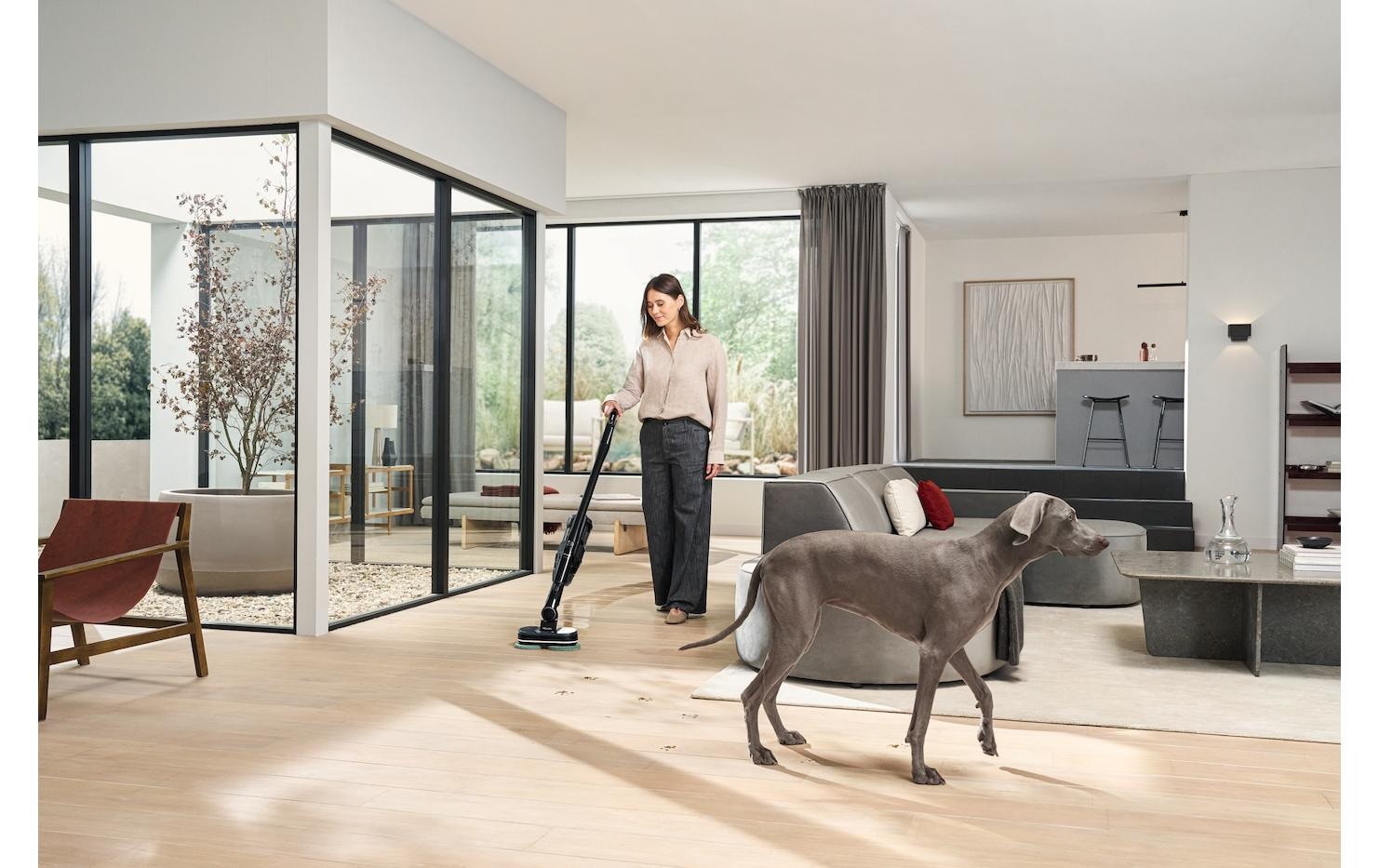 Miele Aspirateur à main et à manche sans fil »Triflex HX3 Plus Aqua«