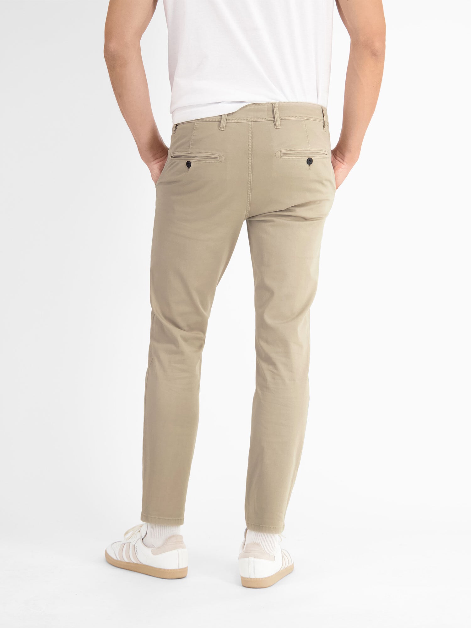 LERROS Jeans à 5 poches »LERROS Basic Chino in Strukturqualität, SLIM FIT«