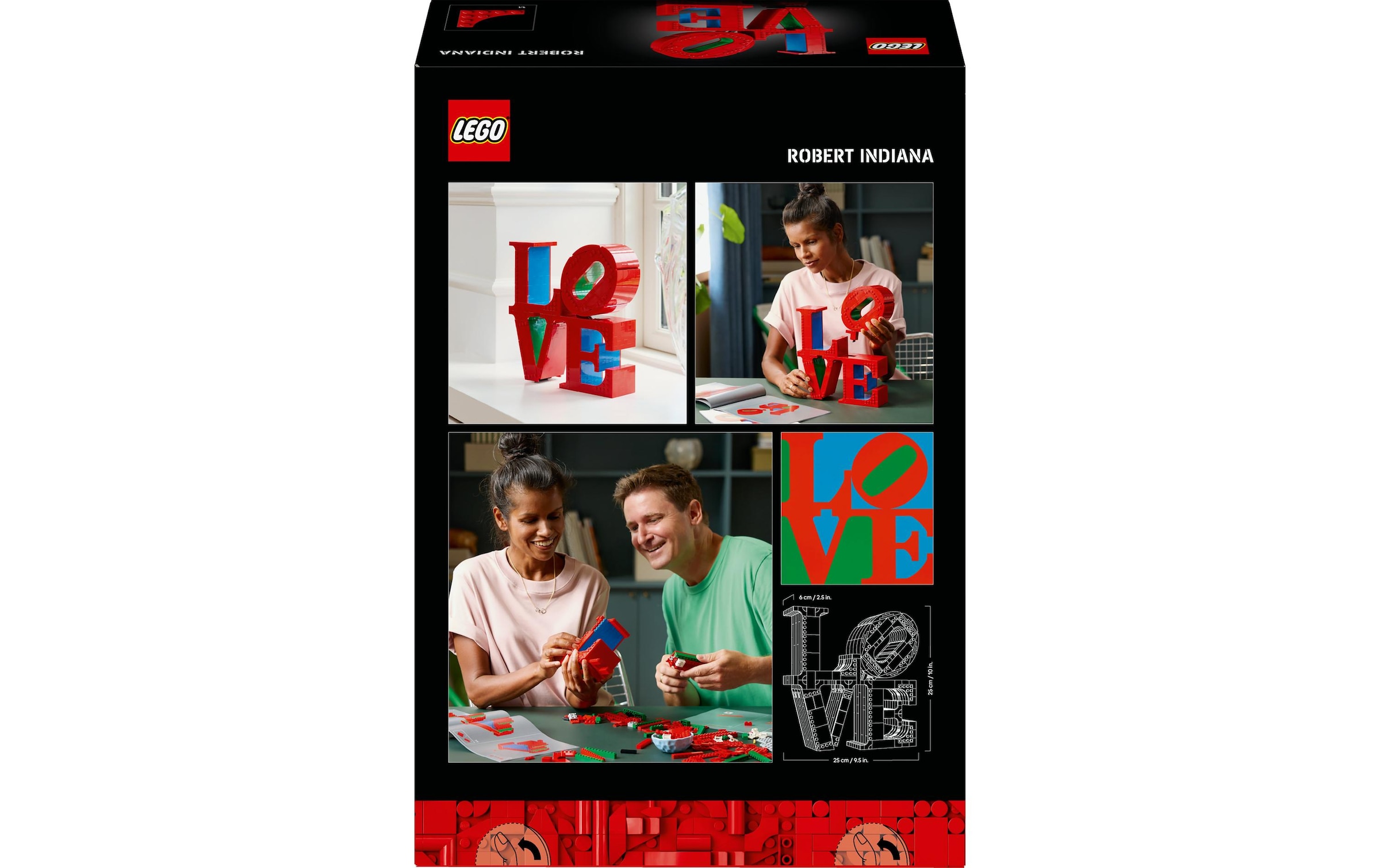 LEGO® Spielbausteine »Art LOVE 31214«