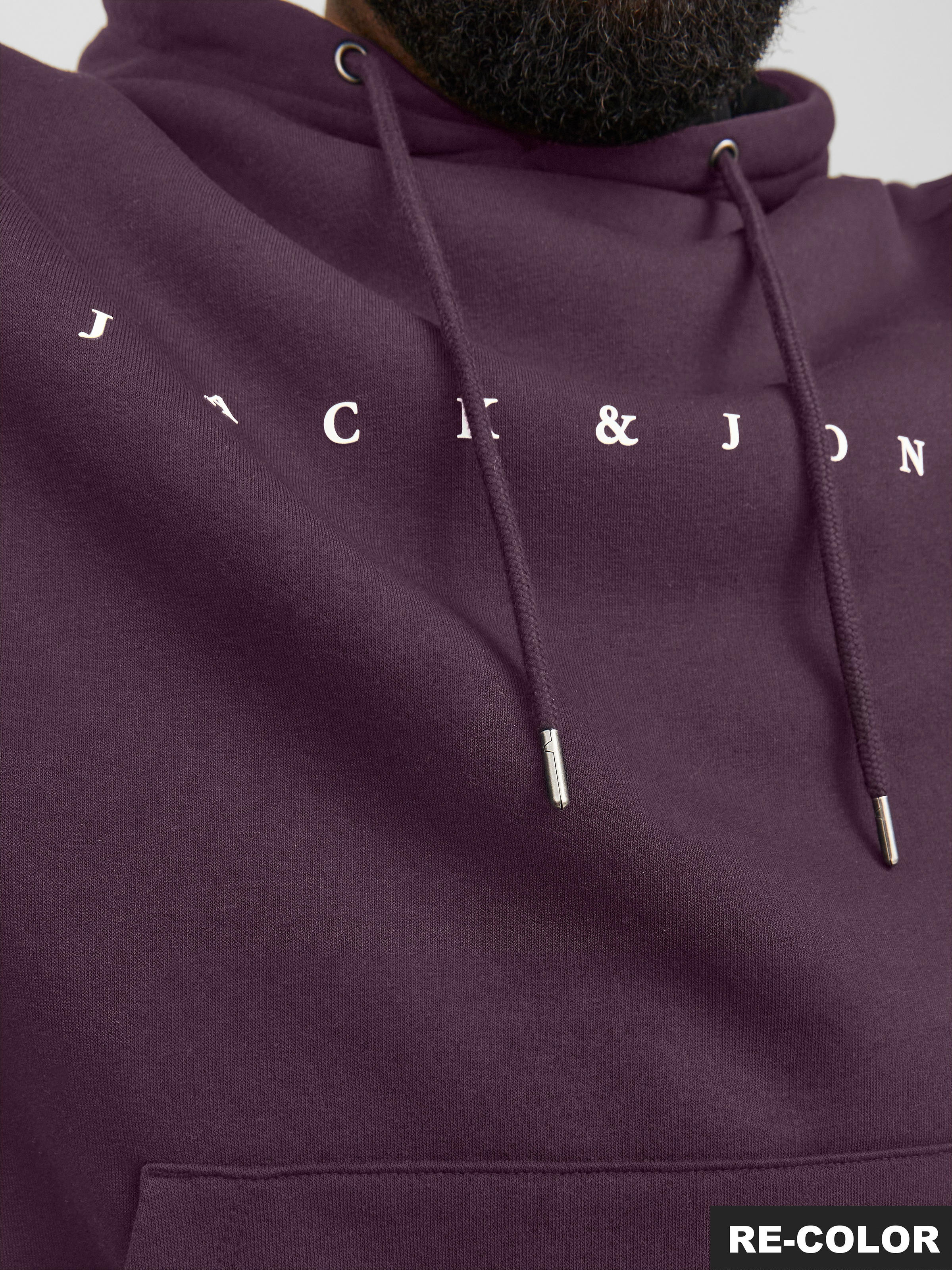 Jack & Jones PlusSize Kapuzensweatshirt »JJESTAR JJ SWEAT HOOD NOOS PLS« mit Kängurutasche
