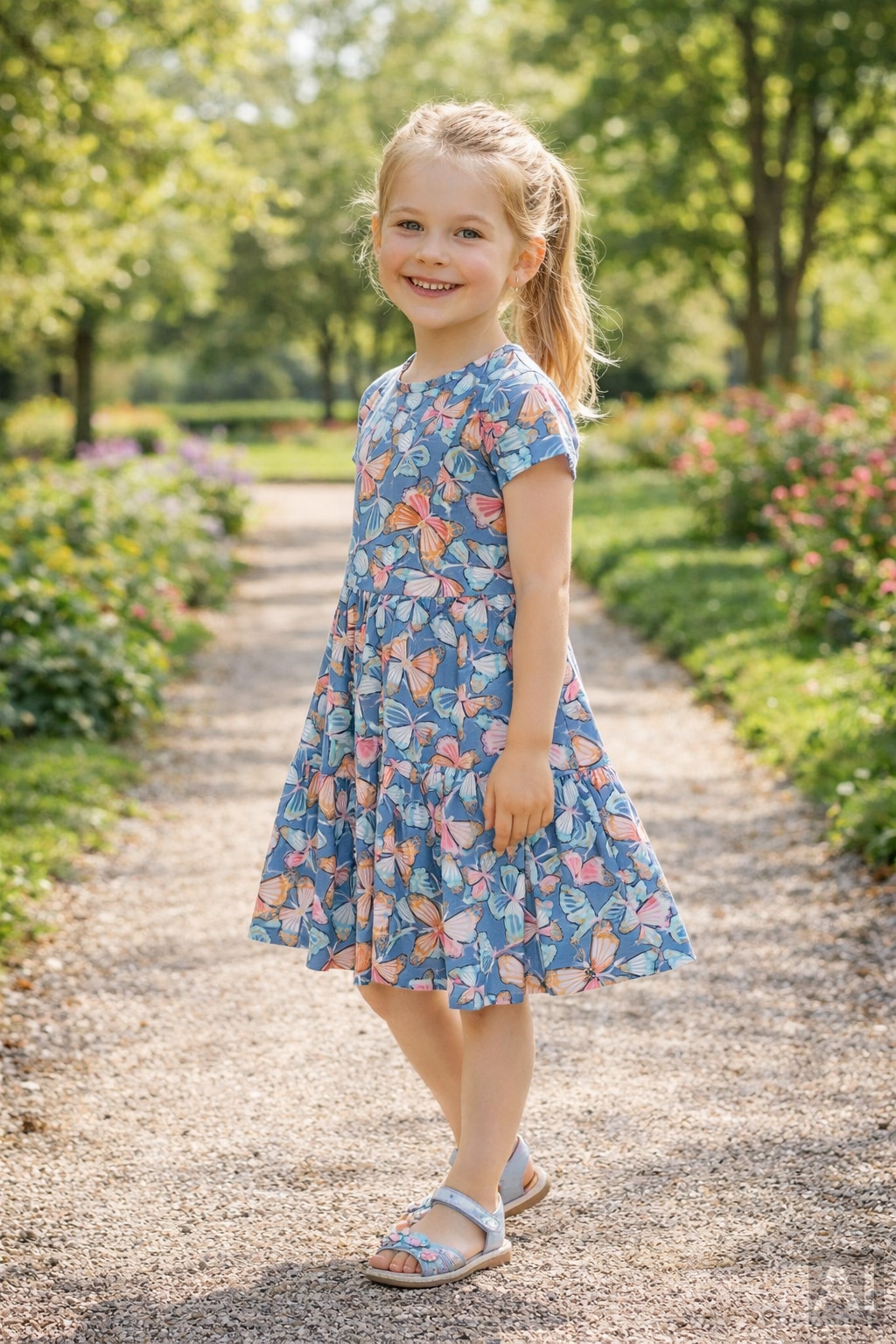 happy girls Sommerkleid