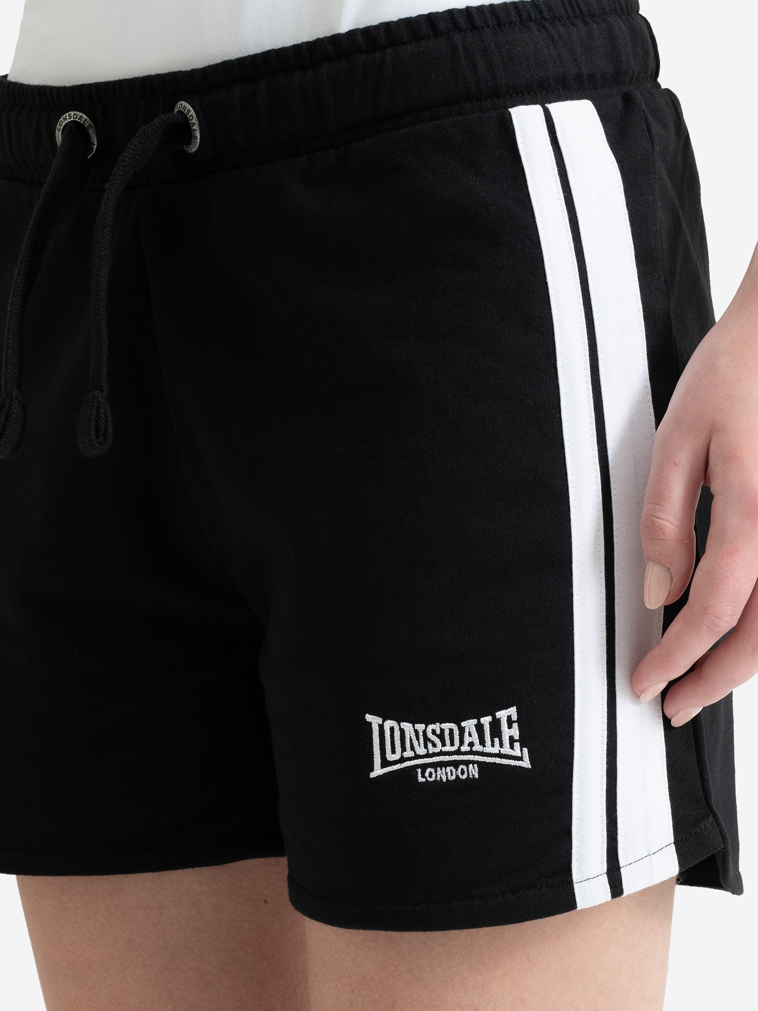 Lonsdale Sweatshorts »CARLOWAY«  sportlicher Stil, für Sportmode und Streetwear, komfortable Passform