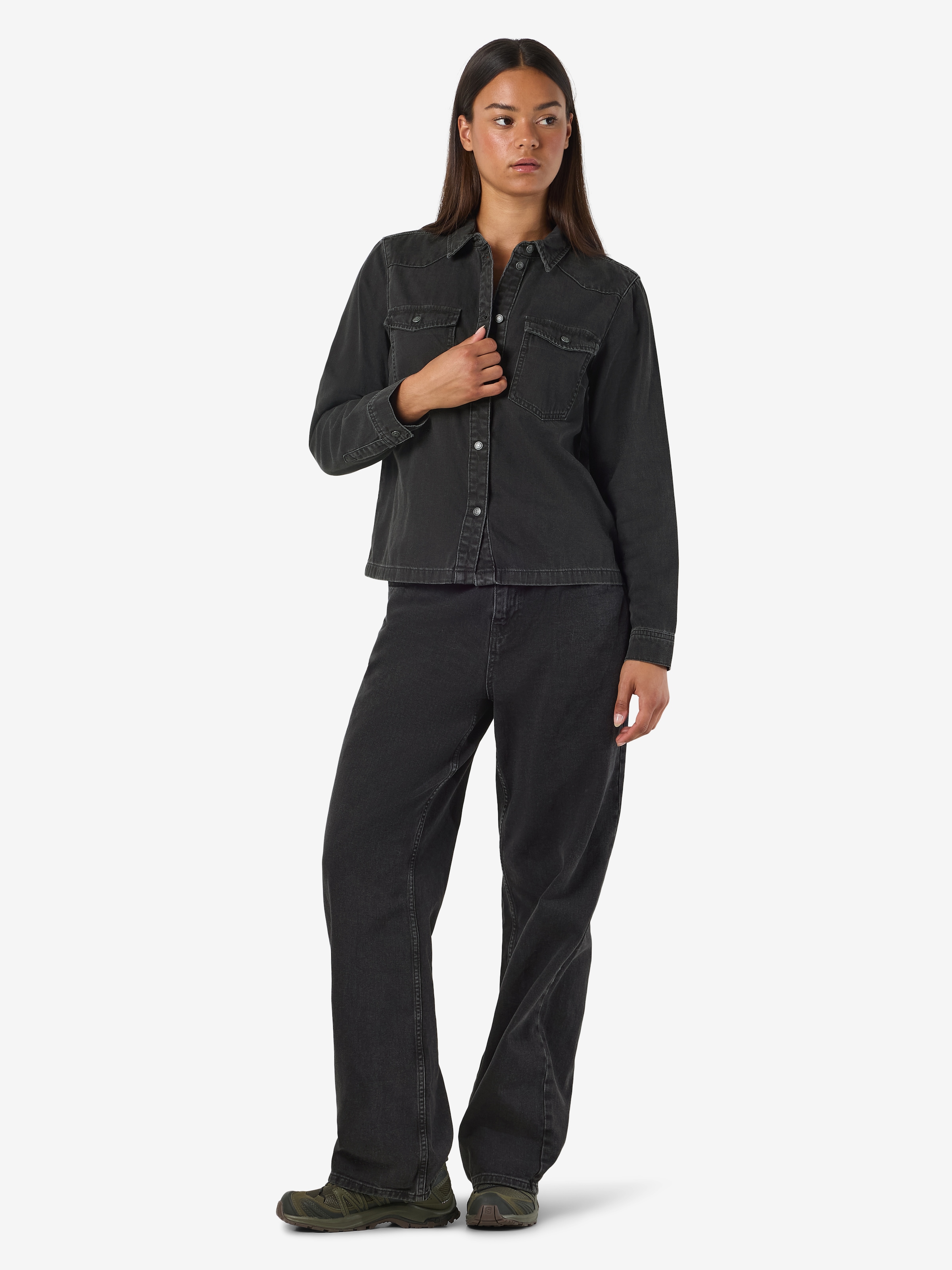 Noisy may Jeansbluse »NMNEW SIGNE L/S DENIM SHIRT VI001BL NOOS«