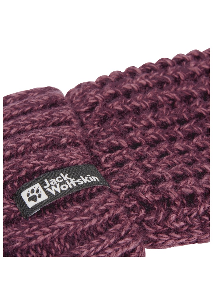 Jack Wolfskin Fäustlinge »MEDLEY KNIT MITTEN W« Strick-Fäustlinge, warm, mit Fleece-Futter
