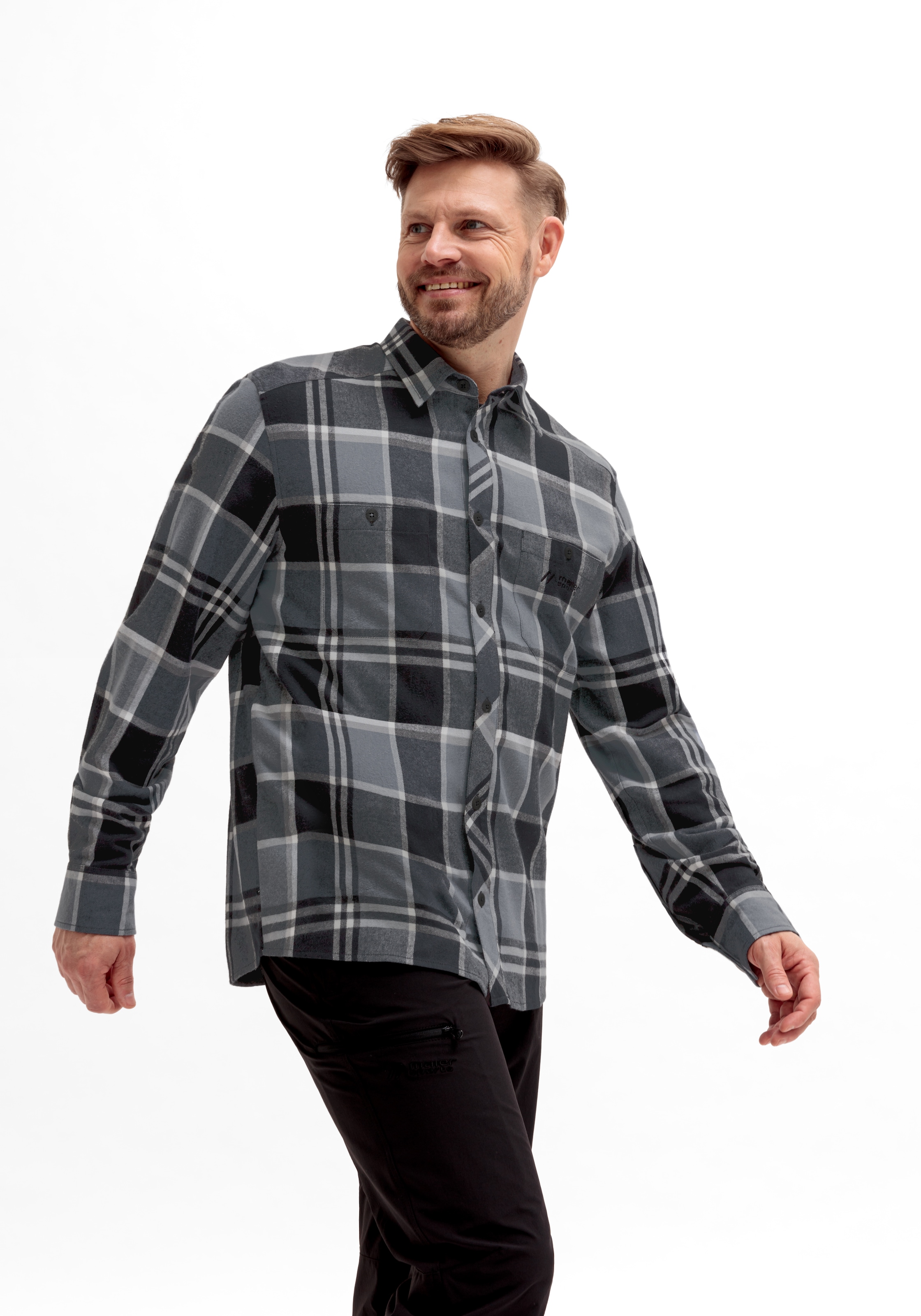 Maier Sports Funktionshemd »Predeal 2.0 M« Herren Hemd warm u. atmungsaktiv