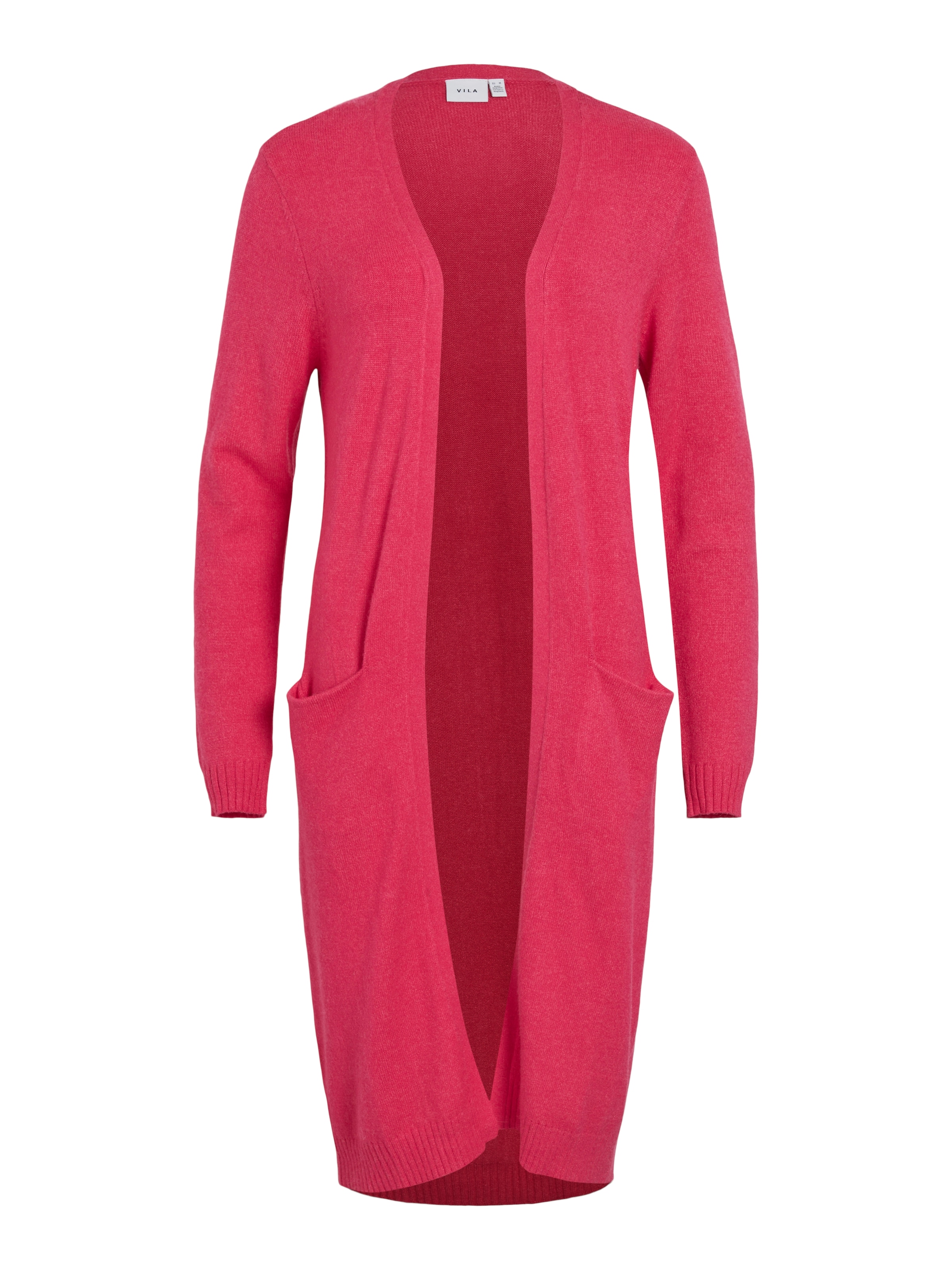 Vila Longstrickjacke »VIRIL LONG L/S  KNIT CARDIGAN - NOOS« Viskosemischung, regular fit