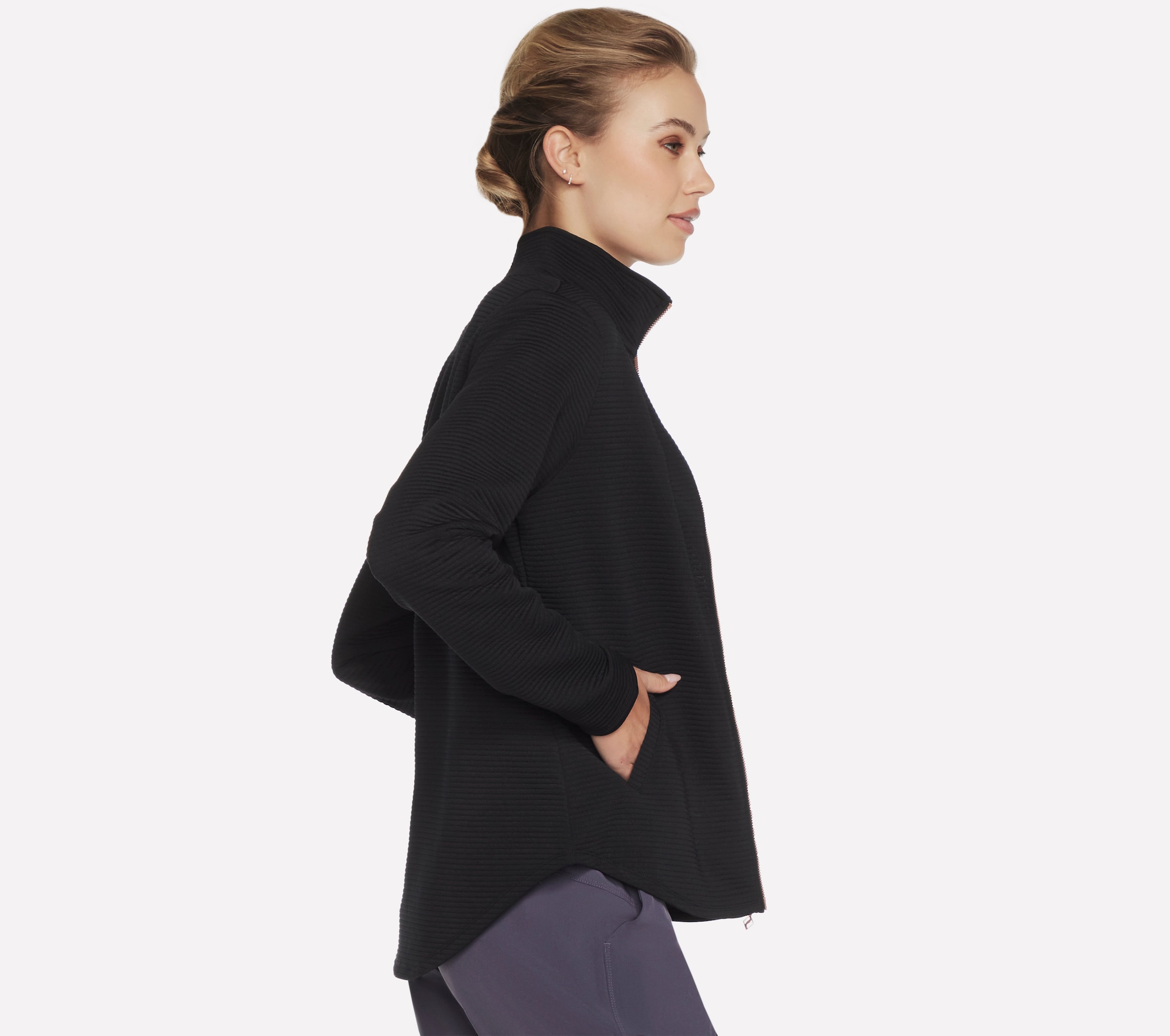 Skechers Veste d'entraînement »Women's Jacket« avec fermeture éclair, en jersey élastique