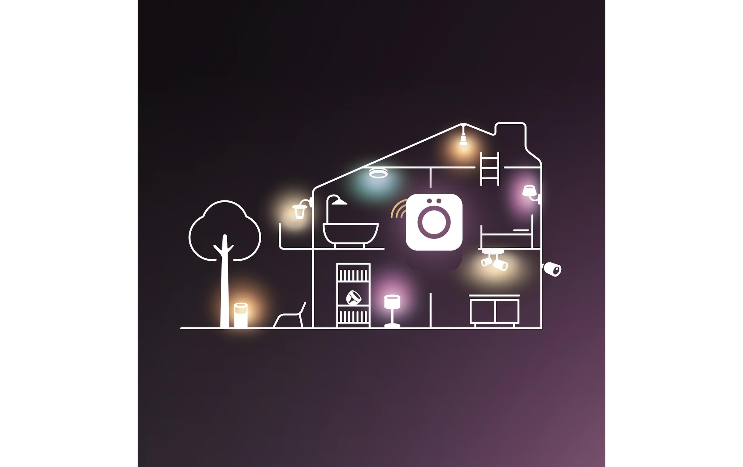 Philips Hue Smart-Home-Station »Hue Bridge Pro V3«