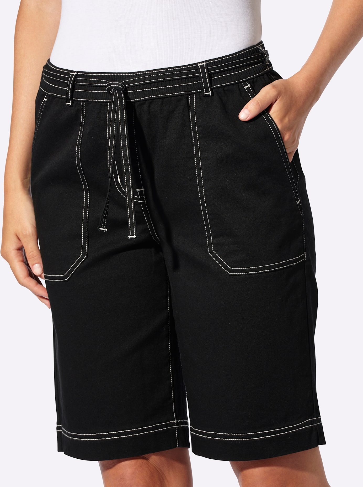Classic Basics Bermuda en jean
